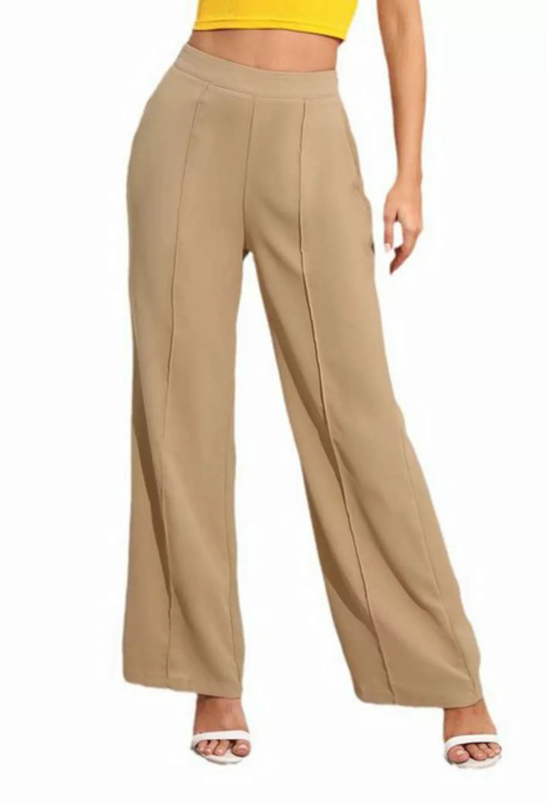 SEGUEN Loungepants Mode Einfache Pendlerhosen mit hoher Taille (Lose Hose m günstig online kaufen