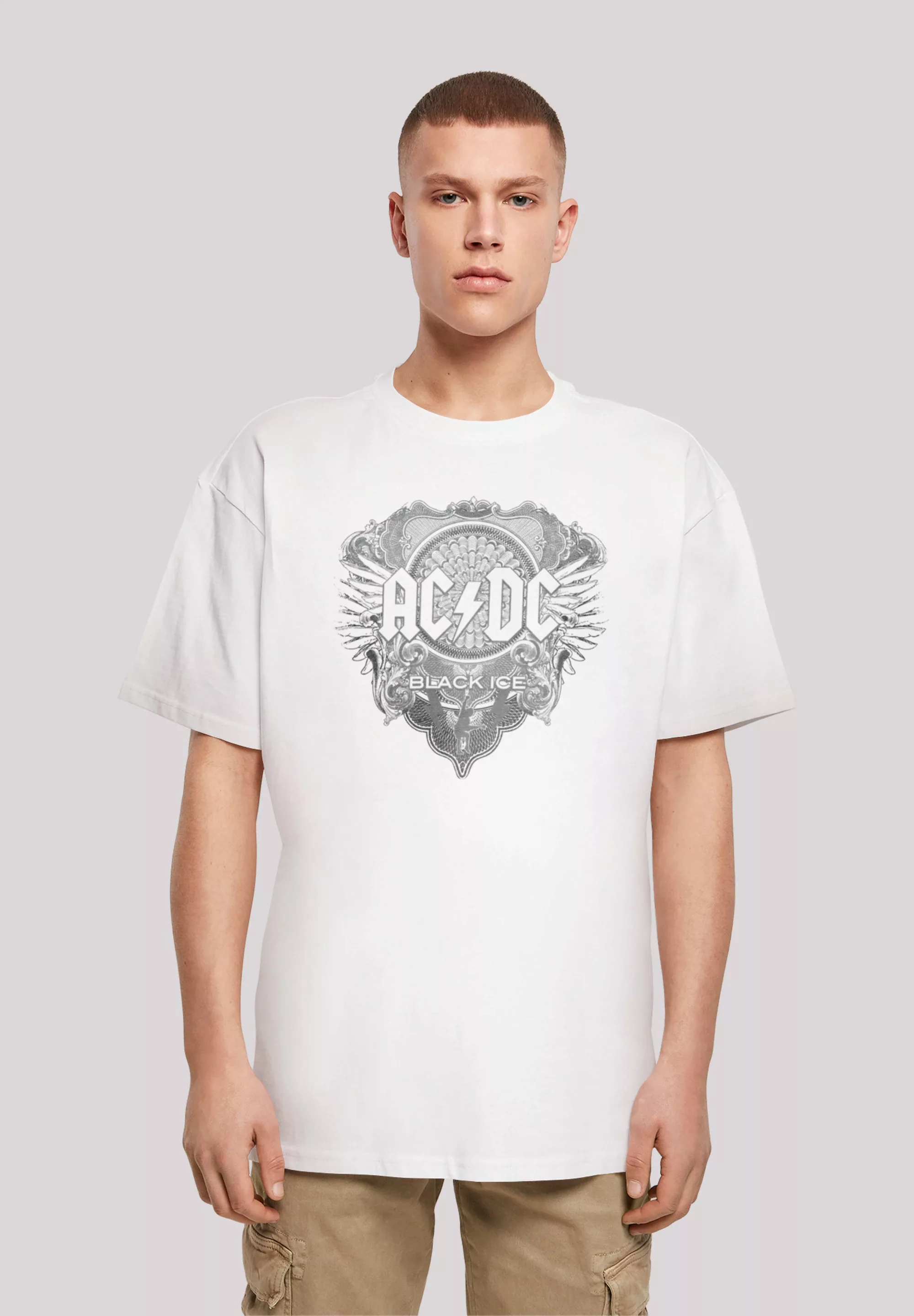 F4NT4STIC T-Shirt "ACDC Rock Band Black Ice", Print günstig online kaufen