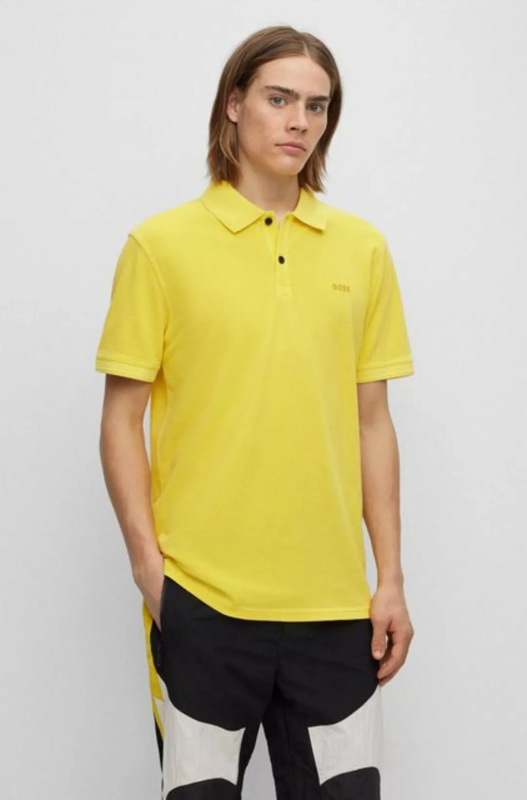BOSS ORANGE Poloshirt Prime mit dezentem Logoschriftzug auf der Brust günstig online kaufen