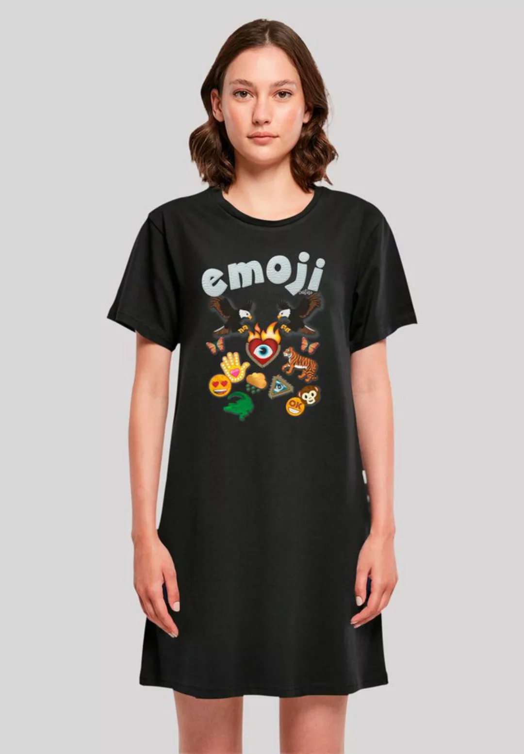 F4NT4STIC T-Shirt emoji couture logo with icons Premium Qualität günstig online kaufen