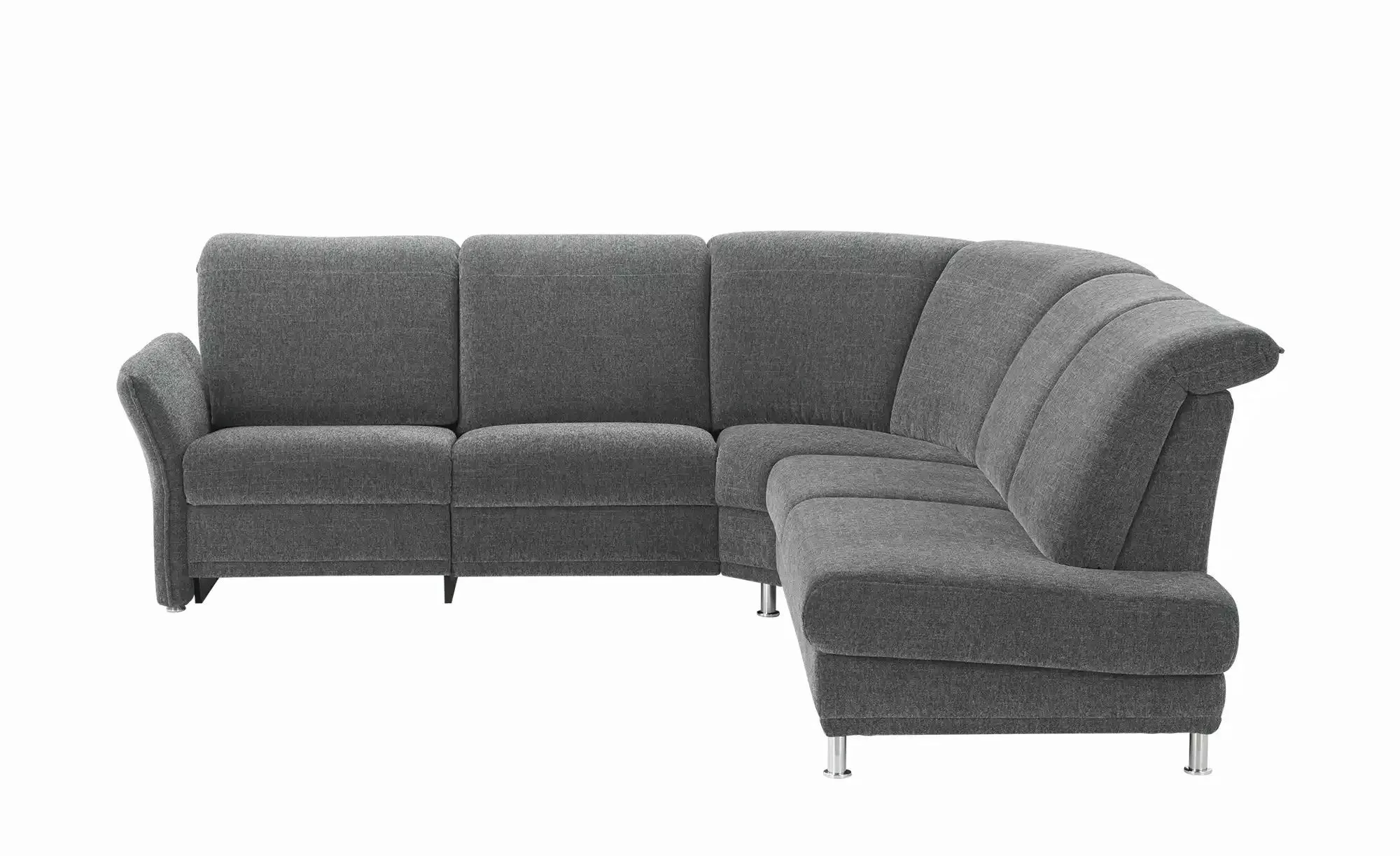 Polstermöbel Oelsa Ecksofa  Messina ¦ grau ¦ Maße (cm): B: 267 H: 92 T: 277 günstig online kaufen