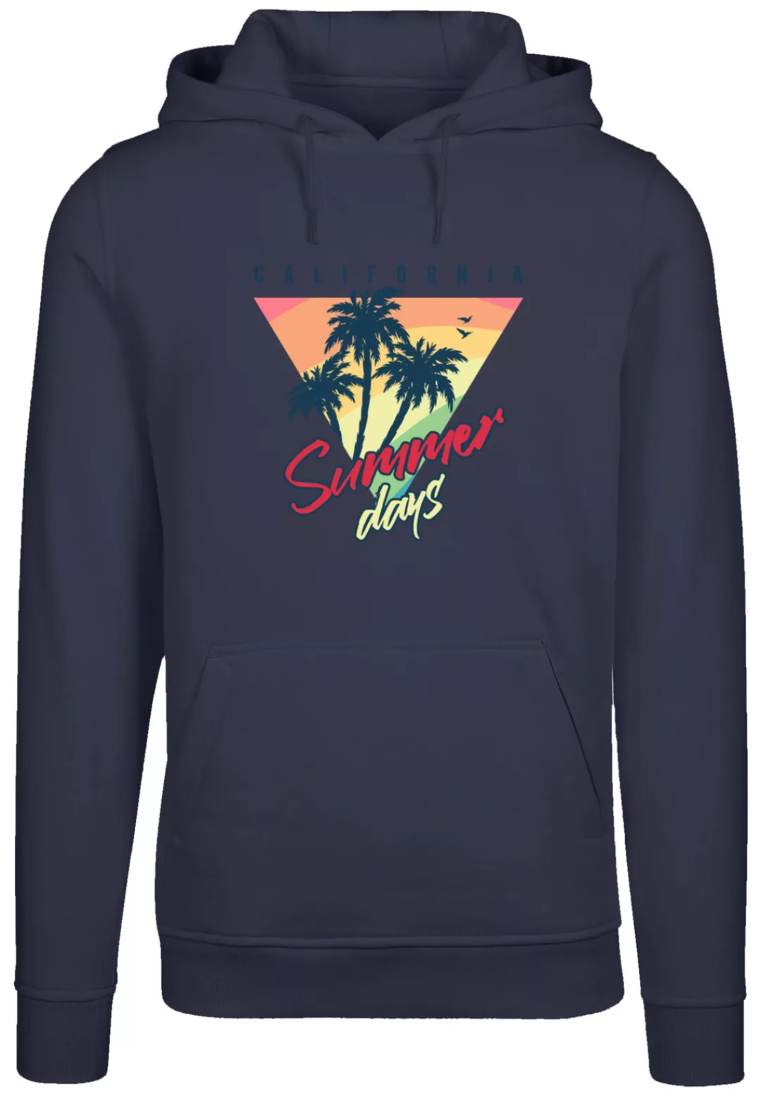 F4NT4STIC Kapuzenpullover "California Palmen Retro", Premium Qualität günstig online kaufen