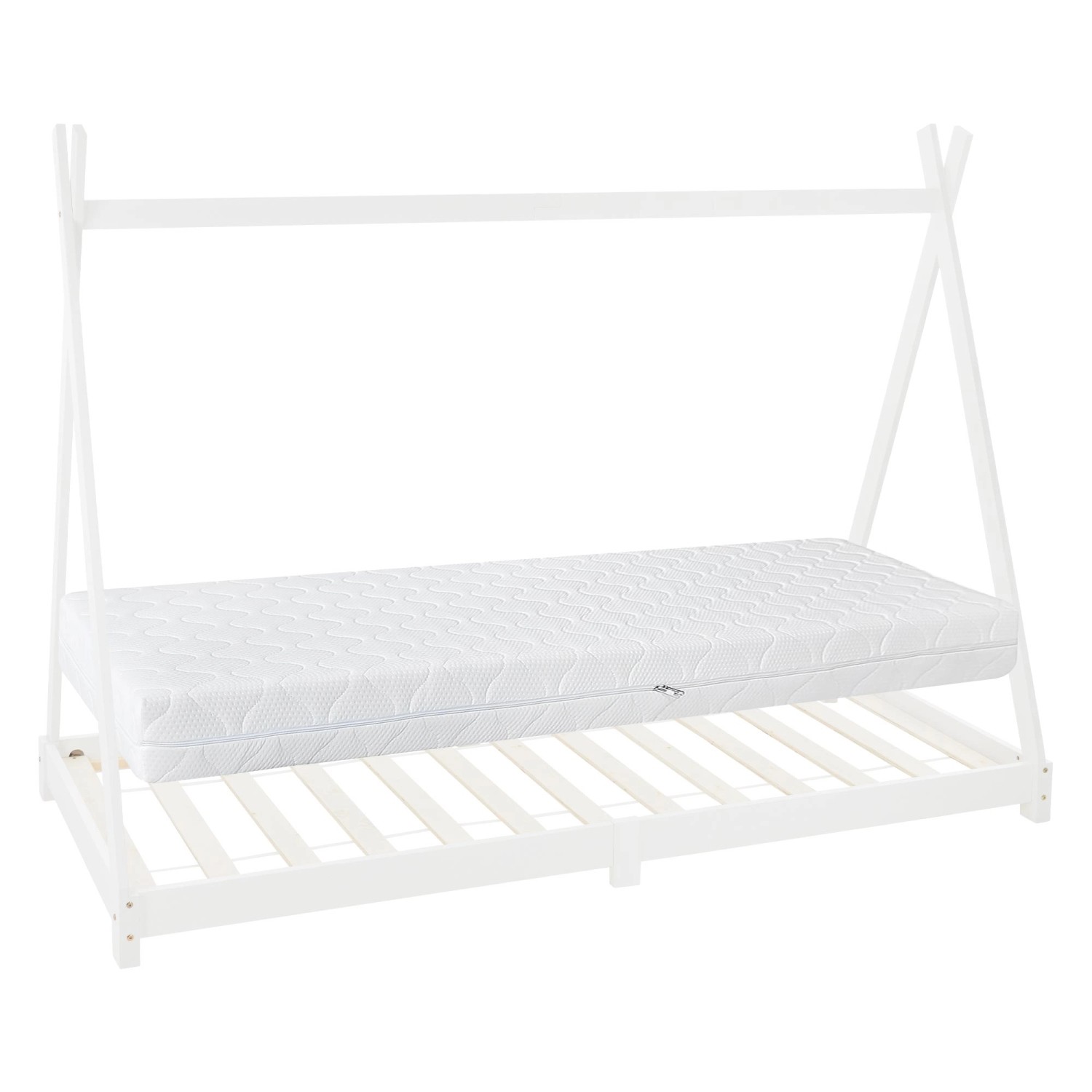 ML-DESIGN Spielbett Hausbett Tipi Zeltbett inkl. günstig online kaufen