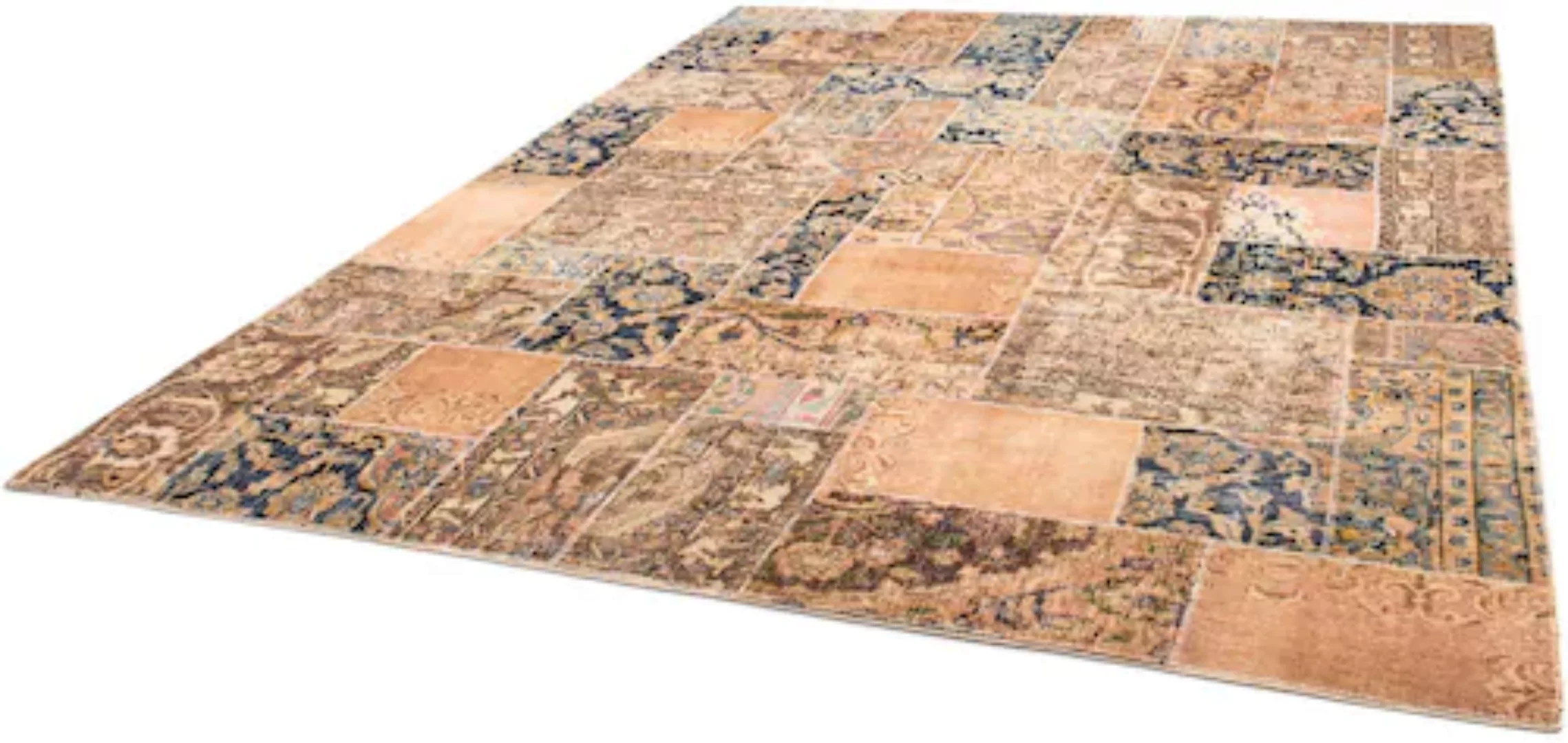 morgenland Teppich »Patchwork - 304 x 242 cm - mehrfarbig«, rechteckig günstig online kaufen
