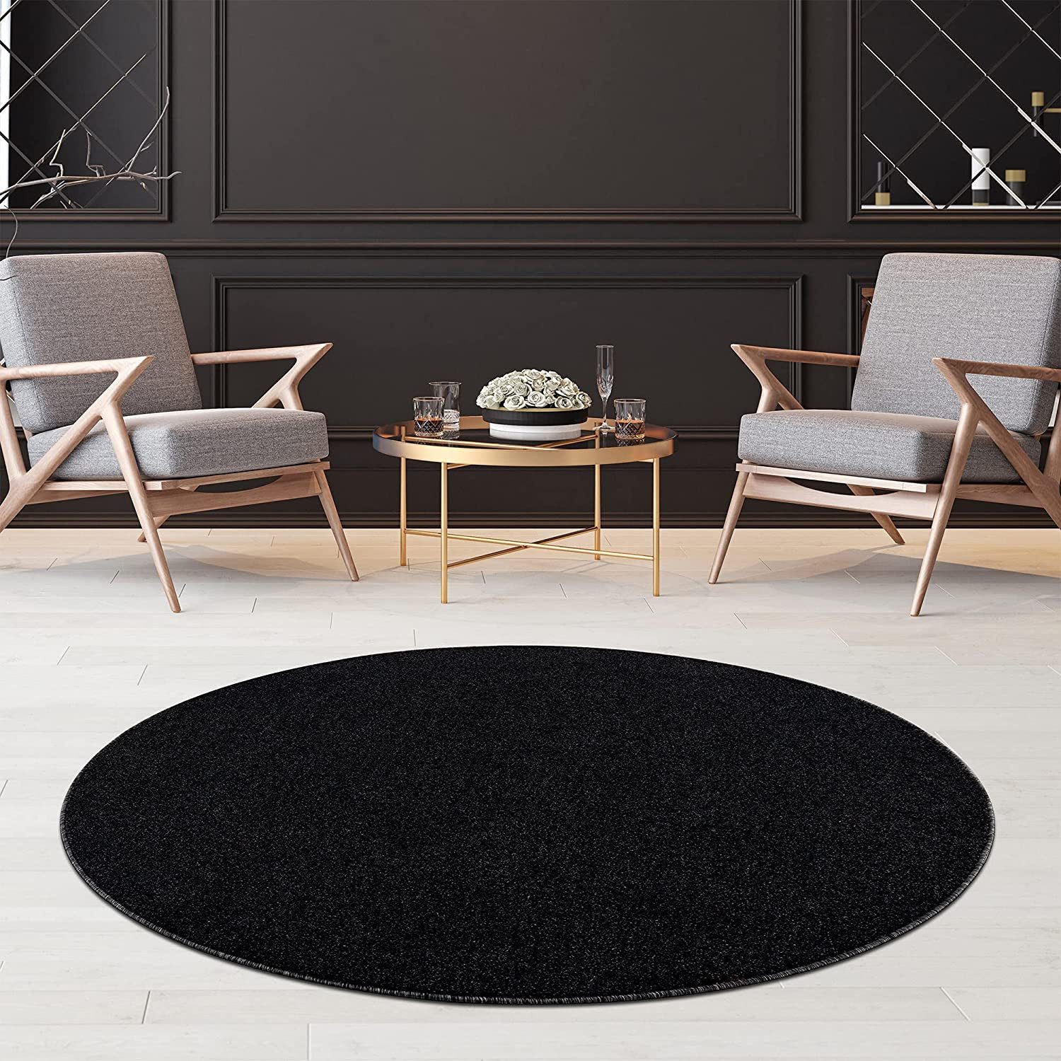 Jimri Teppich Lotus Wohnzimmer Teppich Einfarbig günstig online kaufen