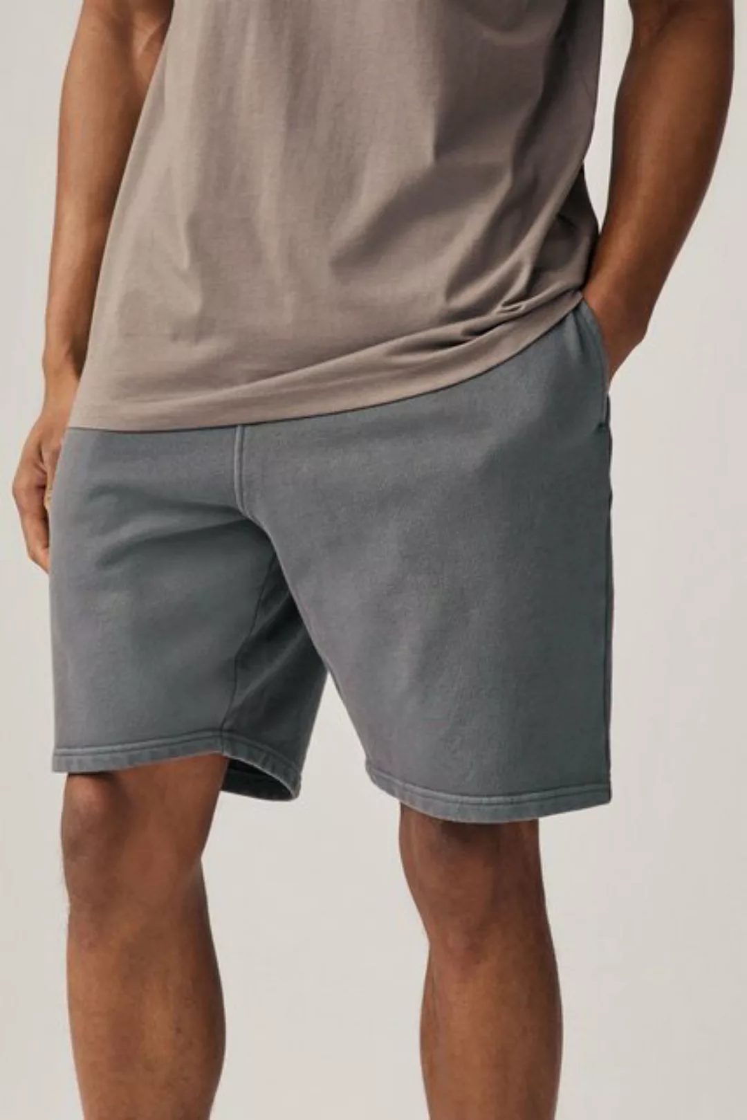 Next Sweatshorts Stückgefärbte Jersey-Shorts (1-tlg) günstig online kaufen