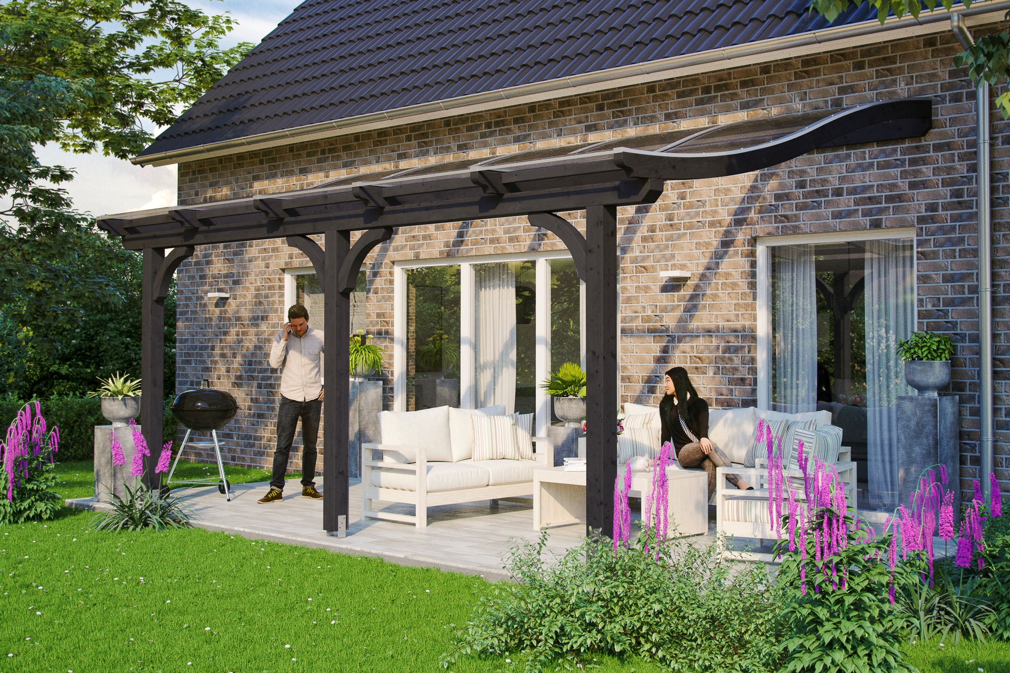 Skanholz Terrassendach "Venezia" günstig online kaufen