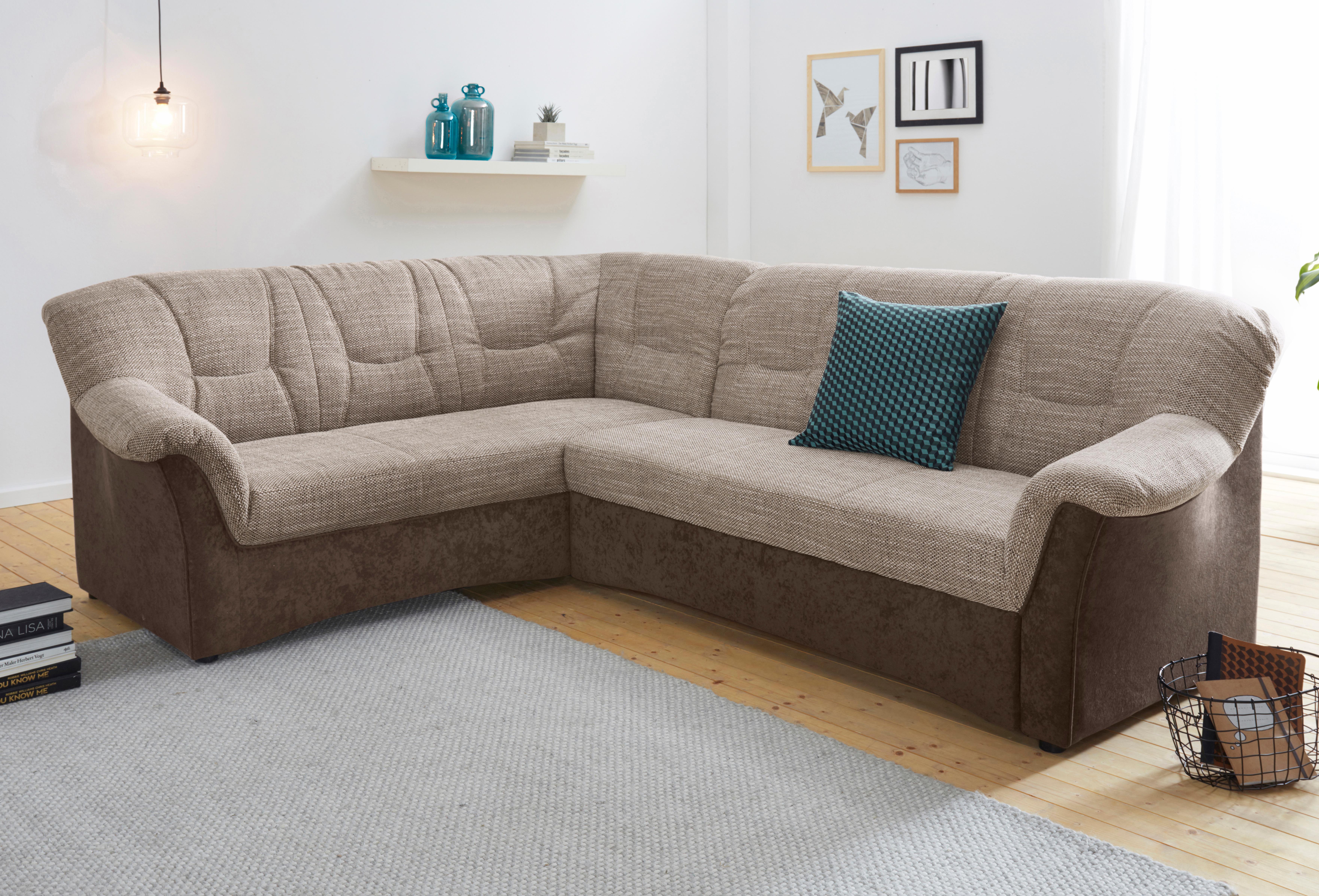DOMO collection Ecksofa »Sarafina zeitlos und komfortabel, optional mit Fed günstig online kaufen