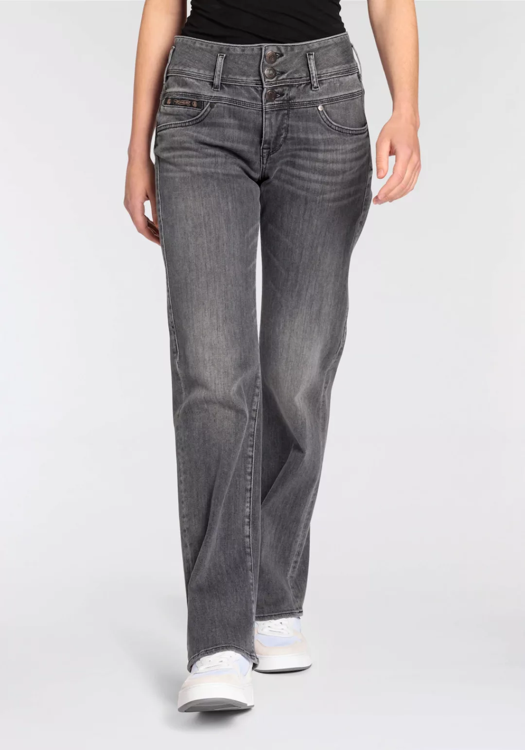 Herrlicher Straight-Jeans "Raya New Straight Denim" günstig online kaufen