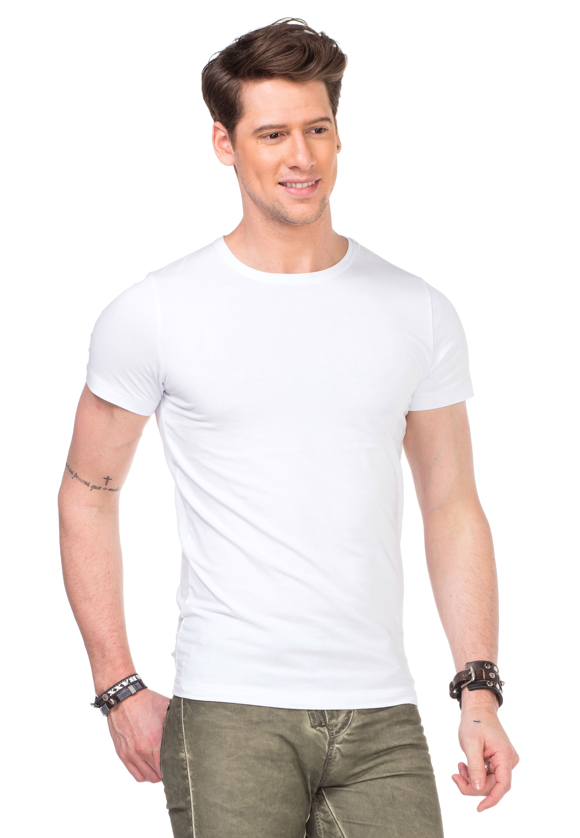 Cipo & Baxx T-Shirt, mit modernem Rundhalsausschnitt günstig online kaufen