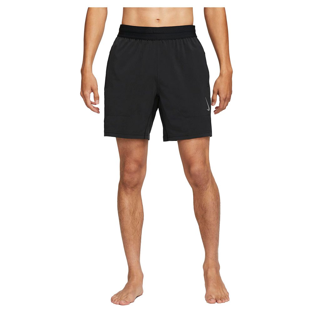 Nike Yoga Dri-fit Kurze Hosen 4XL Black / Gray günstig online kaufen