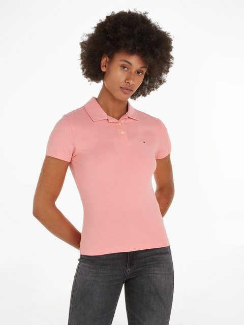 Tommy Jeans Poloshirt mit kurzer Knopfleiste günstig online kaufen