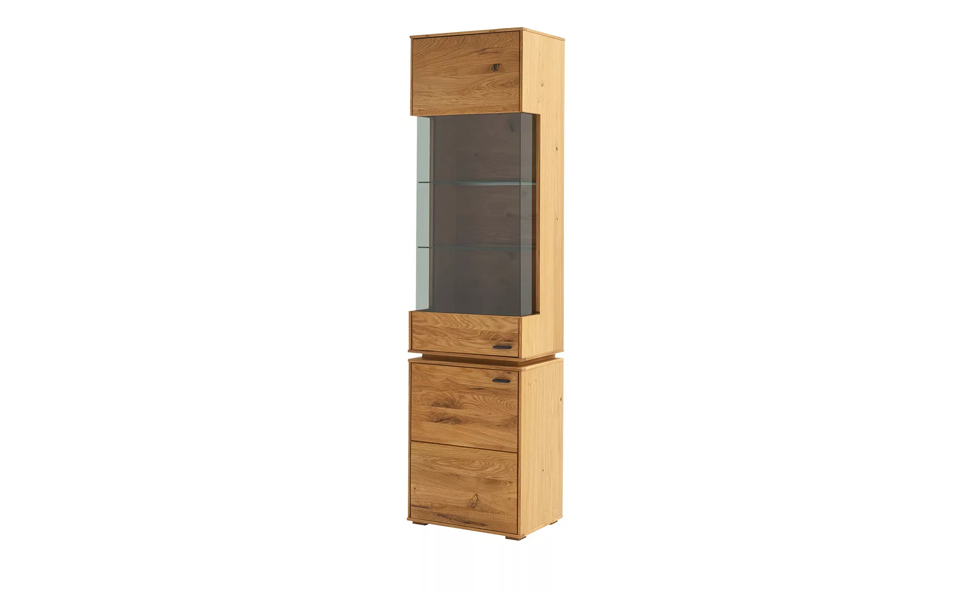 Woodford Vitrine  Moris ¦ holzfarben ¦ Maße (cm): B: 53 H: 202 T: 38.0 Schr günstig online kaufen