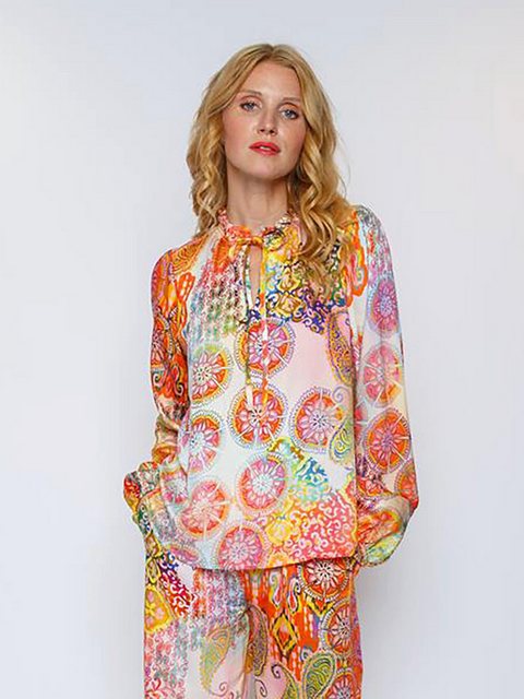 Emily Van Den Bergh Schlupfbluse Shirtbluse Multi Patch günstig online kaufen