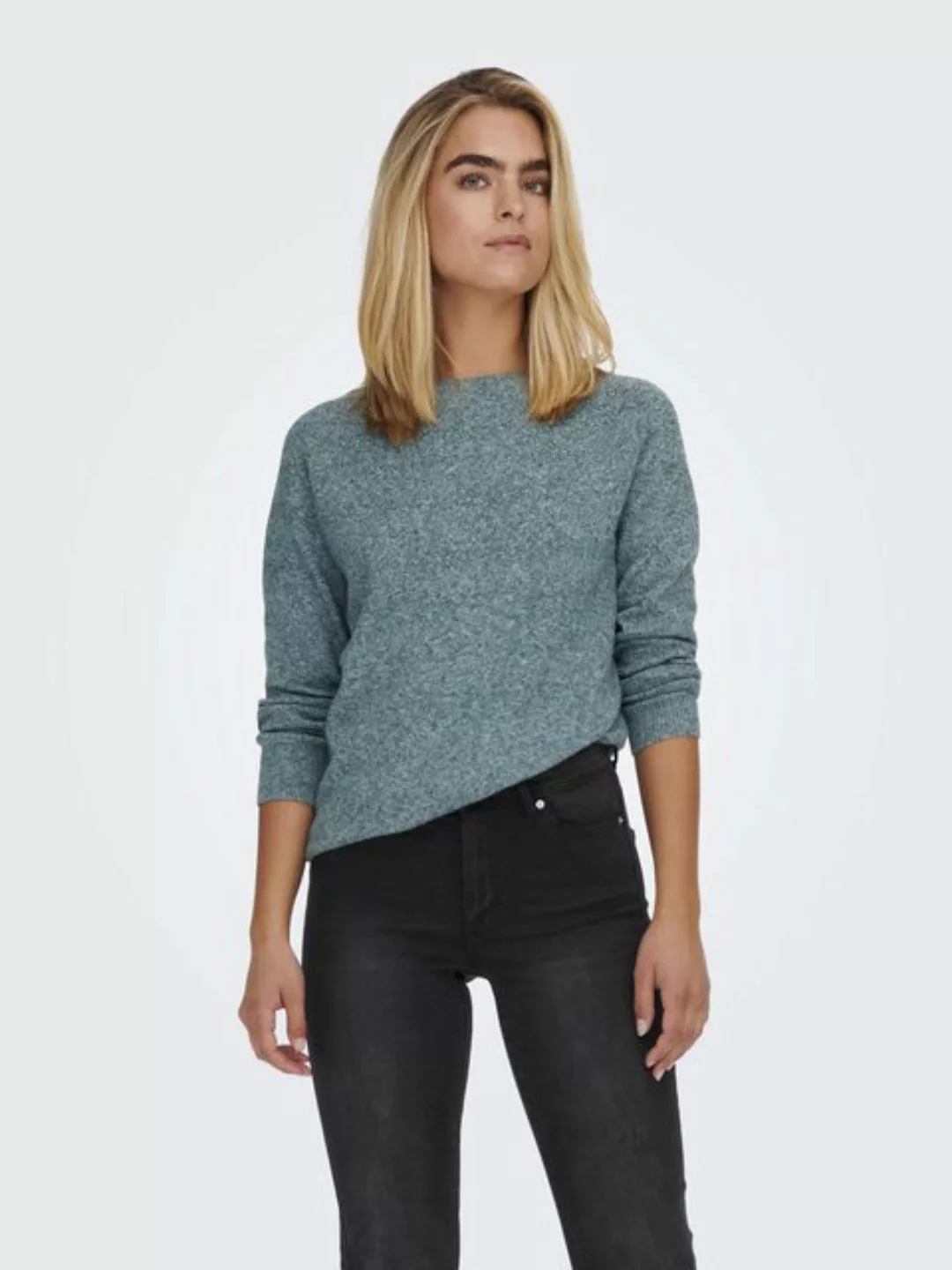 ONLY Strickpullover Only Damen Strick-Pullover Basic OnlRica Life Rundhals günstig online kaufen