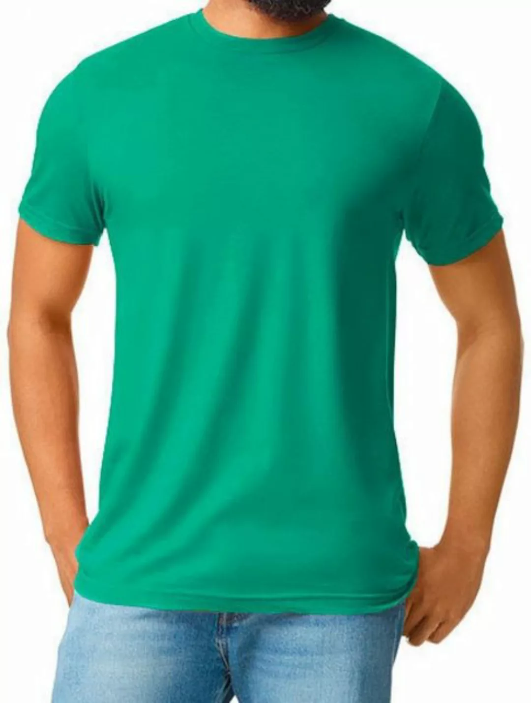 Gildan Rundhalsshirt Softstyle® CVC Adult T-Shirt S bis 4XL günstig online kaufen