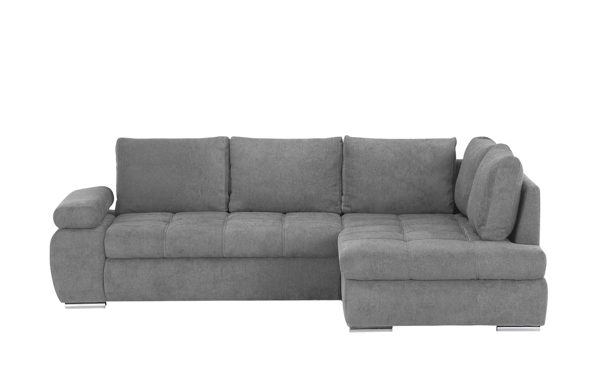 switch Ecksofa aus Flachgewebe Sky ¦ grau ¦ Maße (cm): B: 265 H: 89 T: 175 günstig online kaufen