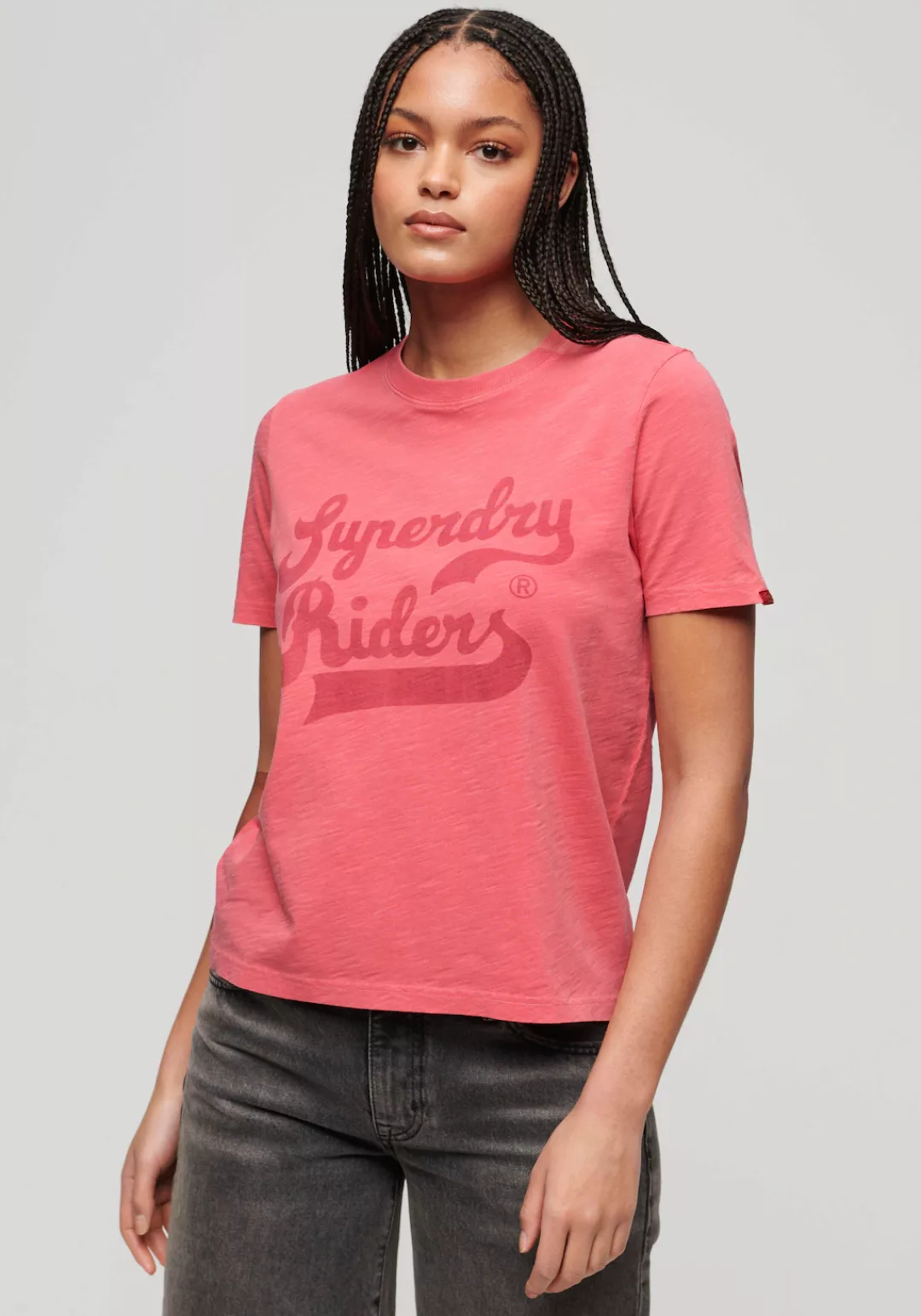 Superdry Print-Shirt ARCHIVE KISS PRINT RELAXED TEE günstig online kaufen
