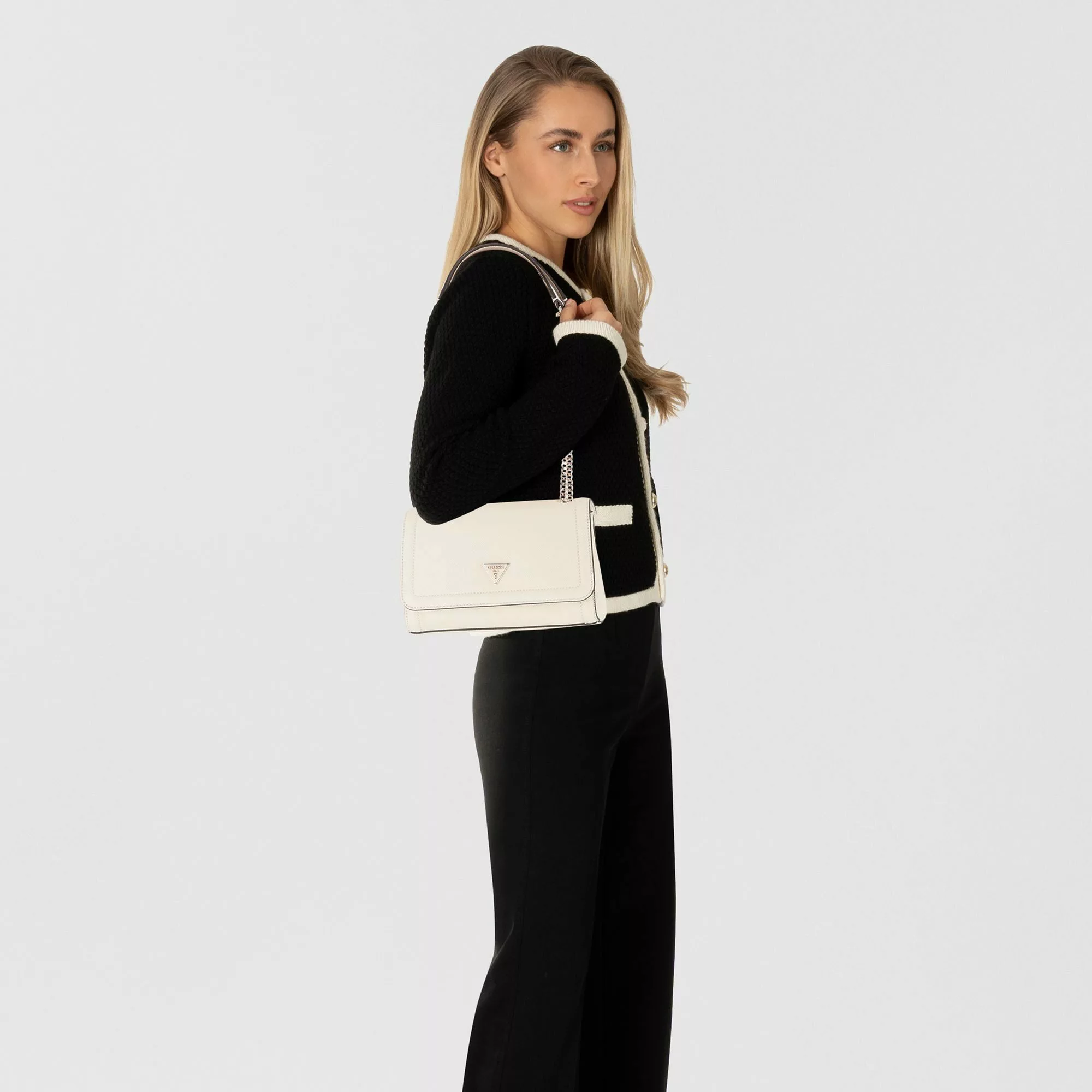 Guess Schultertasche Noelle II, Polyurethan günstig online kaufen