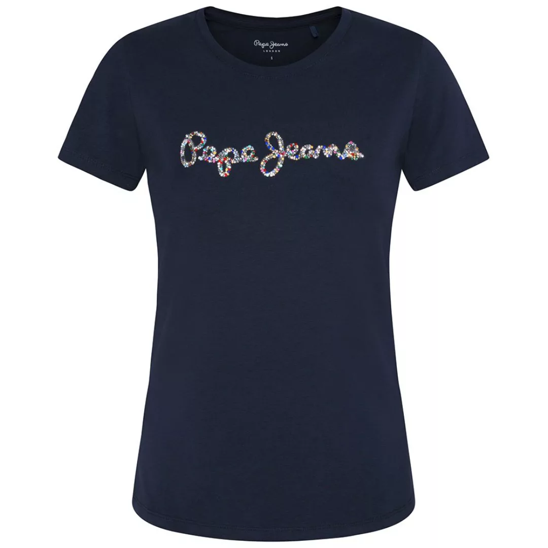 Pepe Jeans Dorita Kurzärmeliges T-shirt XS Dark Ocean günstig online kaufen