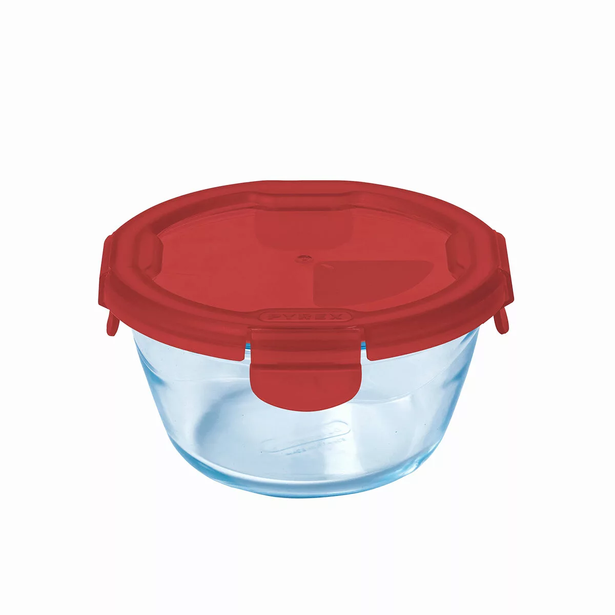 Lunchbox Hermetisch Pyrex Cook & Go Rot Glas (600 Ml) (6 Stück) günstig online kaufen