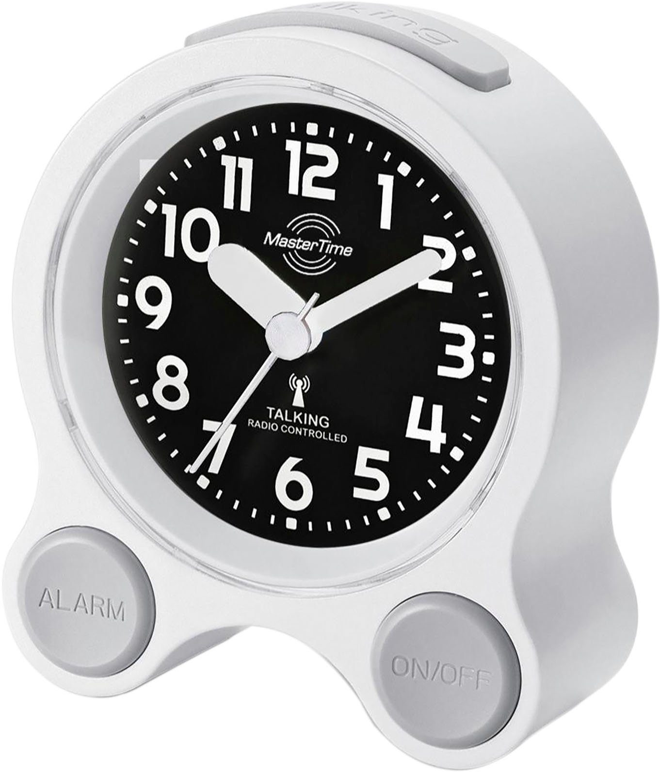 MASTER TIME Funkwecker Quarzwecker, automatischer Kalender günstig online kaufen