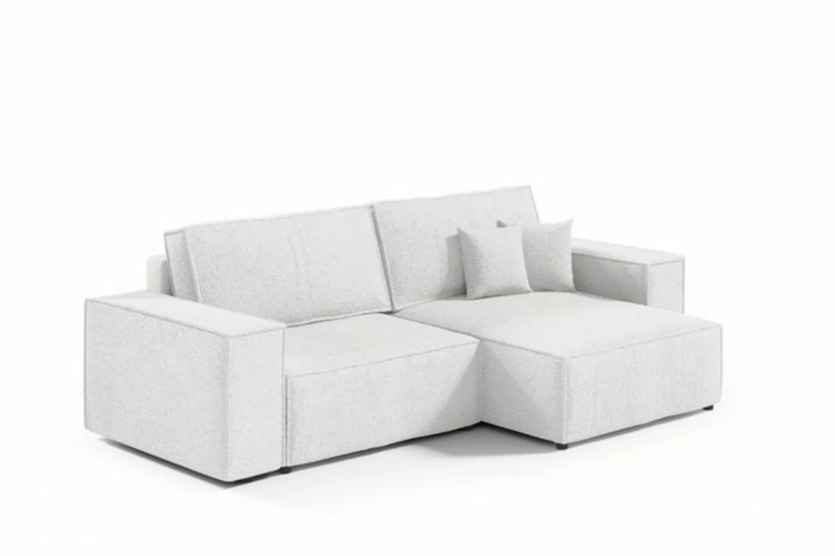 Compleo Ecksofa BOSTON MINI, Schlaffunktion mit Liegefläche 135 x 200 cm, B günstig online kaufen