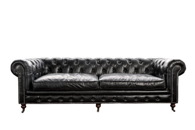 JVmoebel Chesterfield-Sofa Chesterfield Couch Polster Sofas Klassische Lede günstig online kaufen