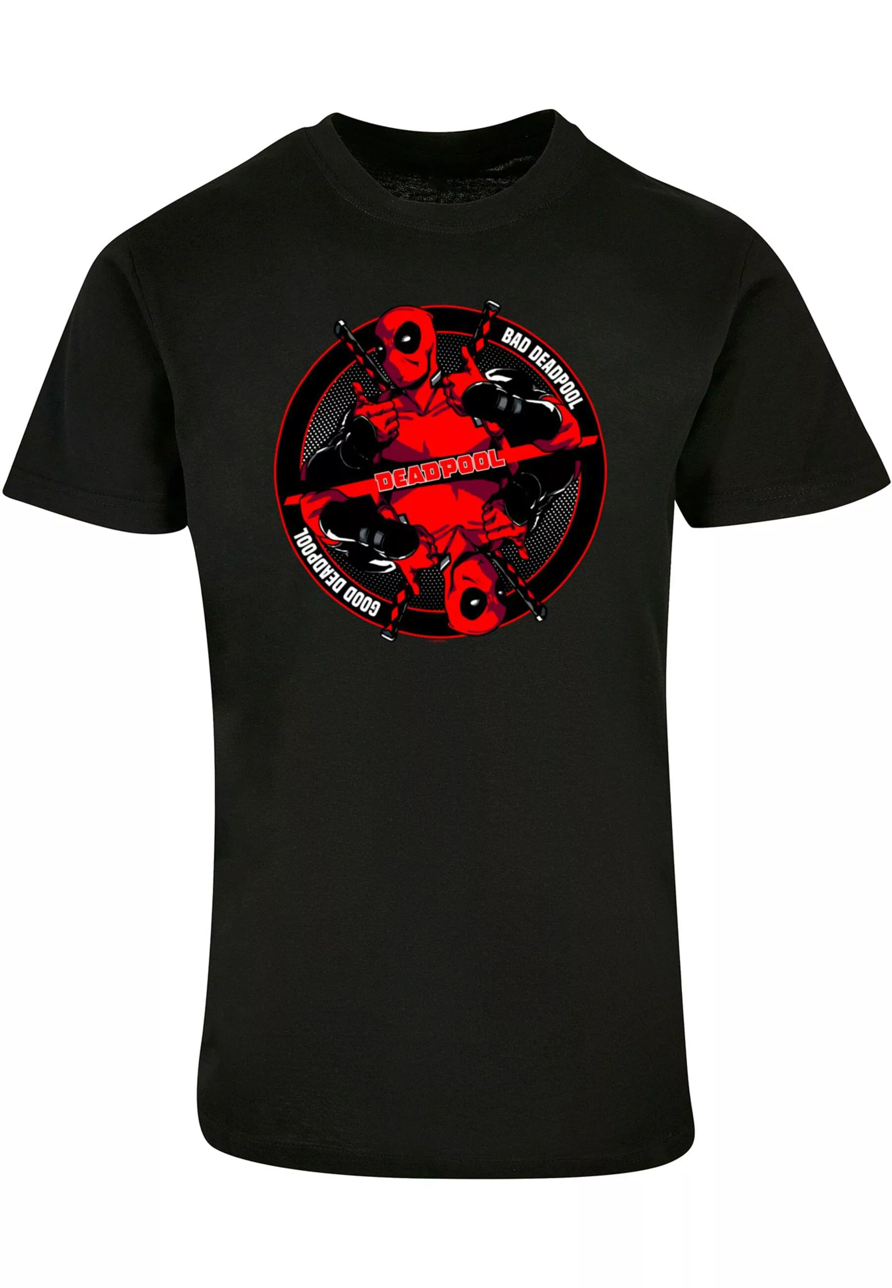 ABSOLUTE CULT T-Shirt "ABSOLUTE CULT Herren Deadpool - Good Bad T-Shirt" günstig online kaufen