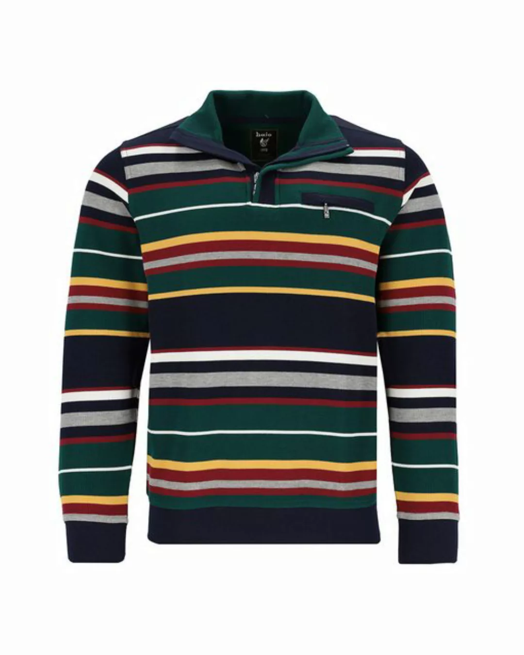 Hajo Sweatshirt Multicolor-Sweatshirt in Längsrippe günstig online kaufen