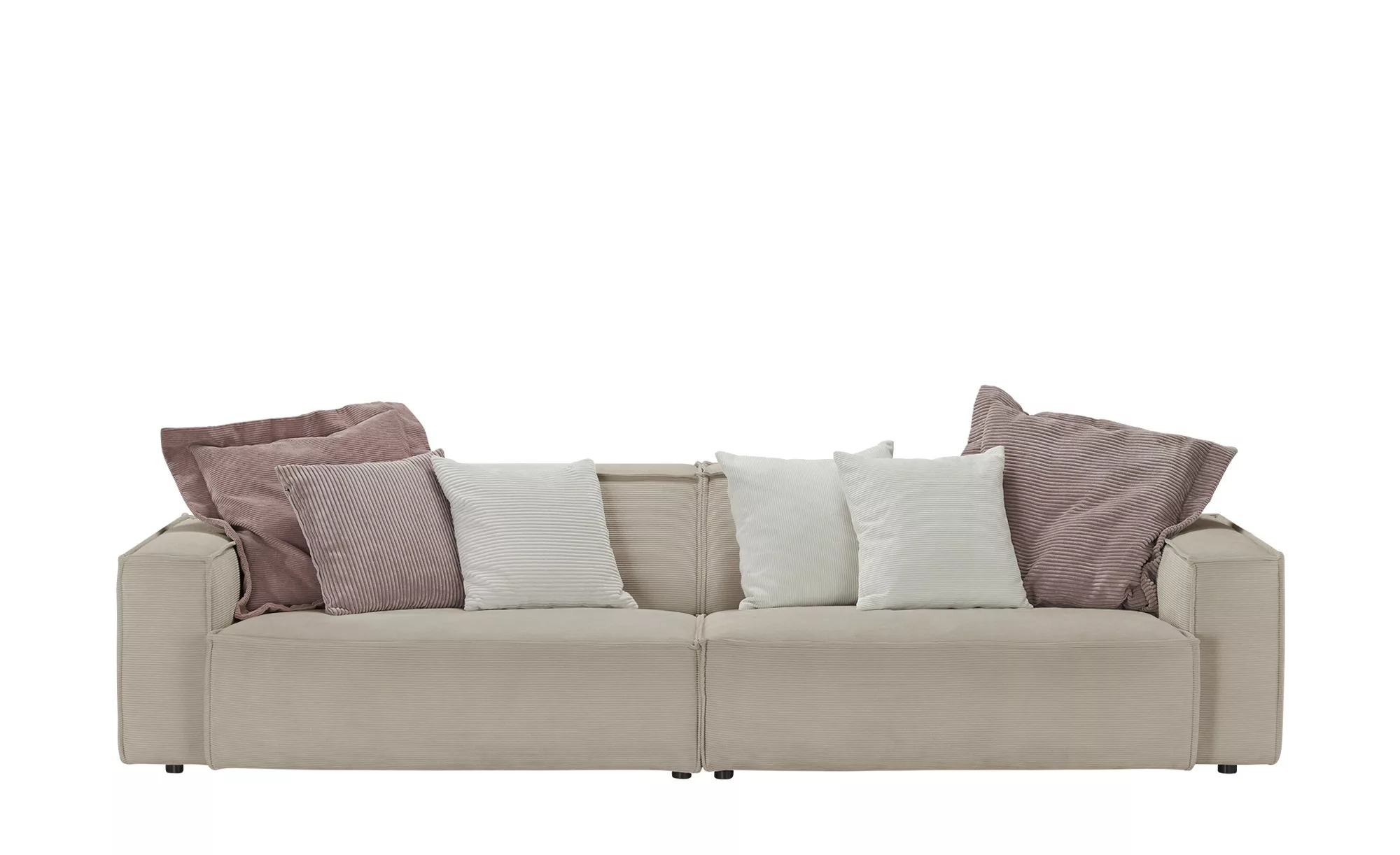 pop Big Sofa Cord Upper East ¦ beige ¦ Maße (cm): B: 296 H: 72 T: 106 Polst günstig online kaufen