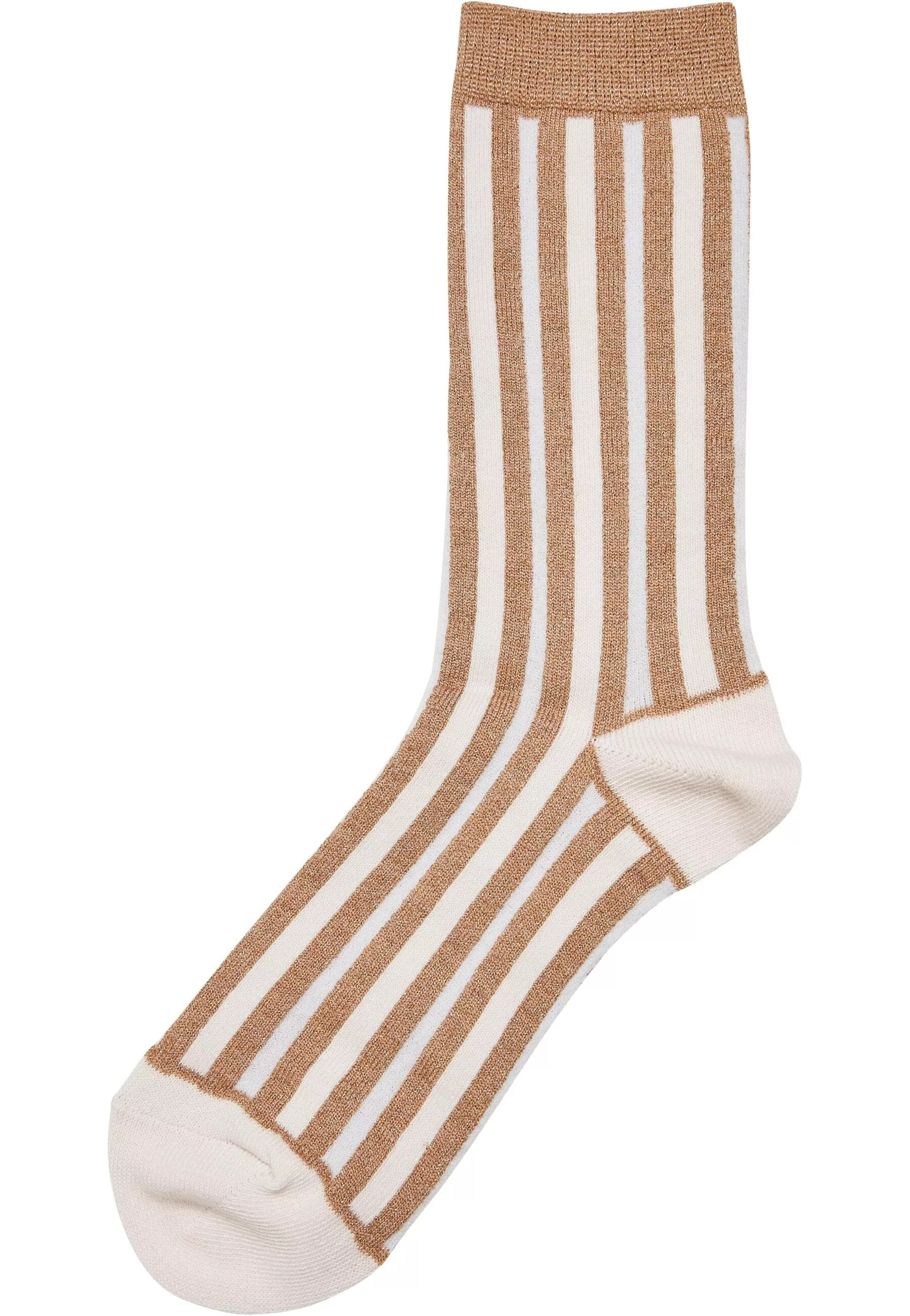 URBAN CLASSICS Basicsocken "Urban Classics Unisex Metallic Effect Stripe So günstig online kaufen