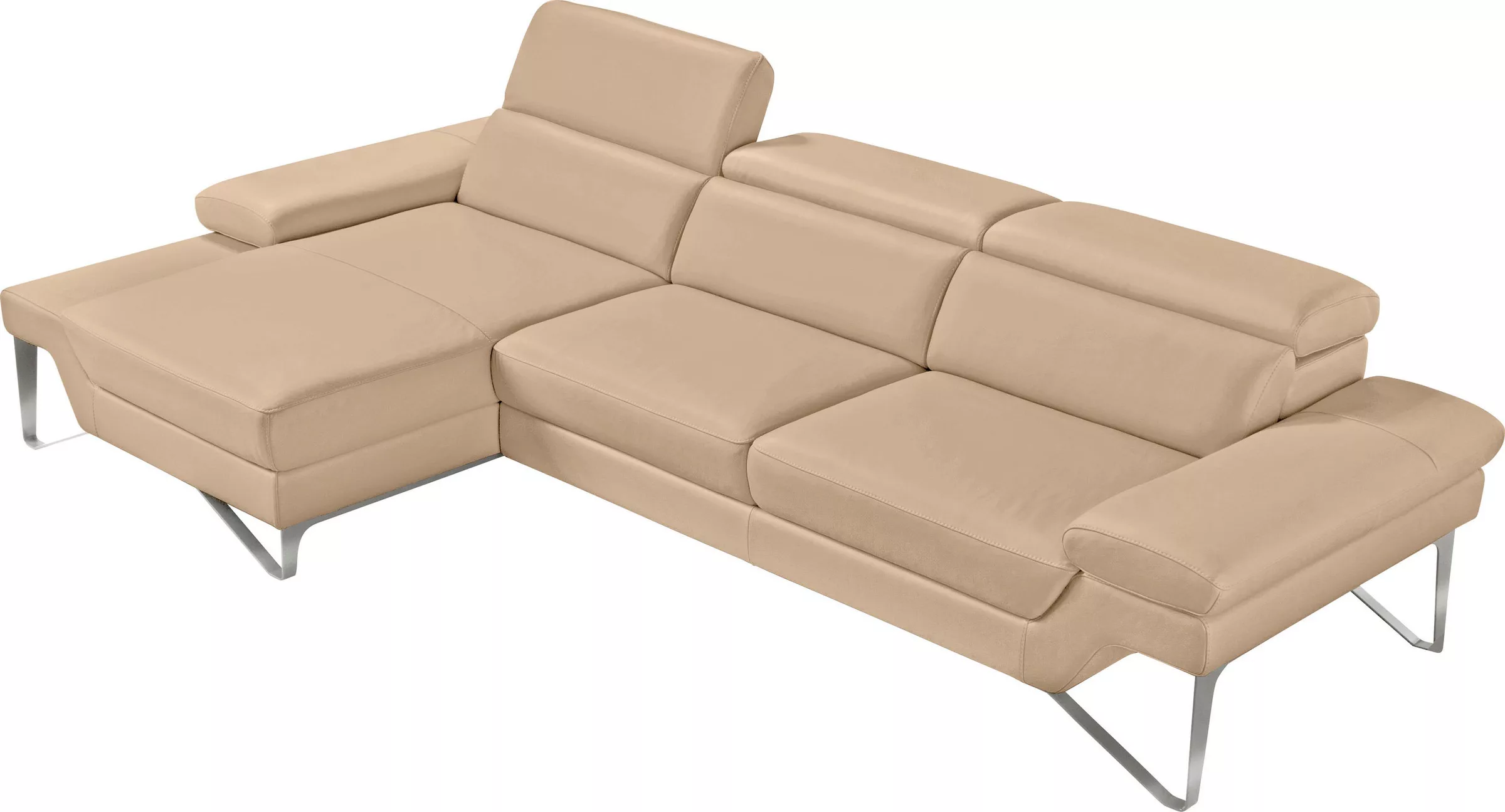 Egoitaliano Ecksofa »Princess, elegantes Designsofa mit erstklassigem Sitzk günstig online kaufen