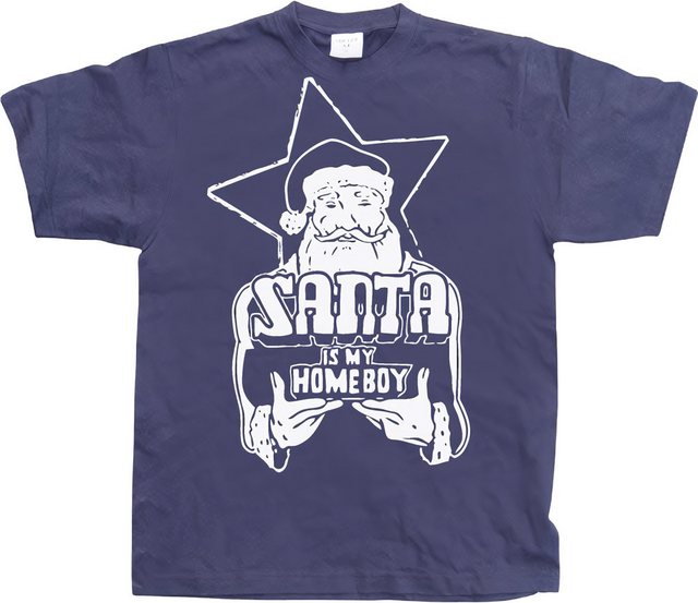 Hybris T-Shirt Santa Is My Homeboy T-Shirt günstig online kaufen