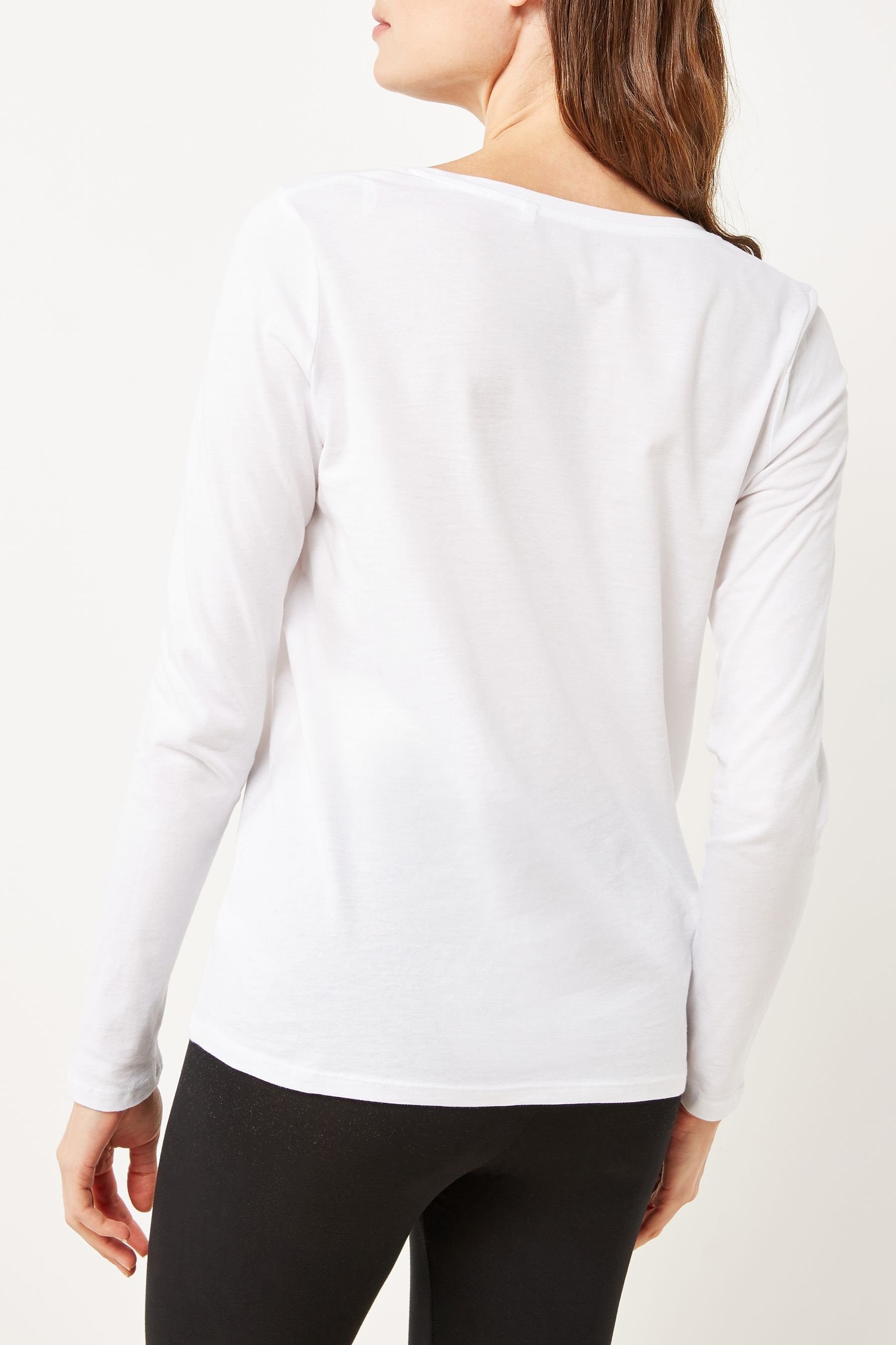 Next Langarmshirt Langärmeliges Shirt (1-tlg) günstig online kaufen