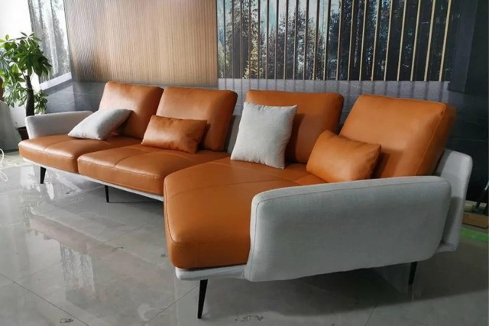 JVmoebel Ecksofa Ecksofa L-Form Wohnlandschaft Sofa Couch Polster Ecke, Mad günstig online kaufen