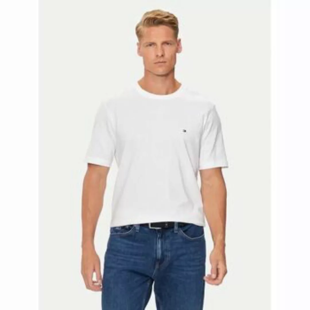 Tommy Hilfiger  T-Shirts & Poloshirts MW0MW37267 ESS REG FIT-YBR WHITE günstig online kaufen