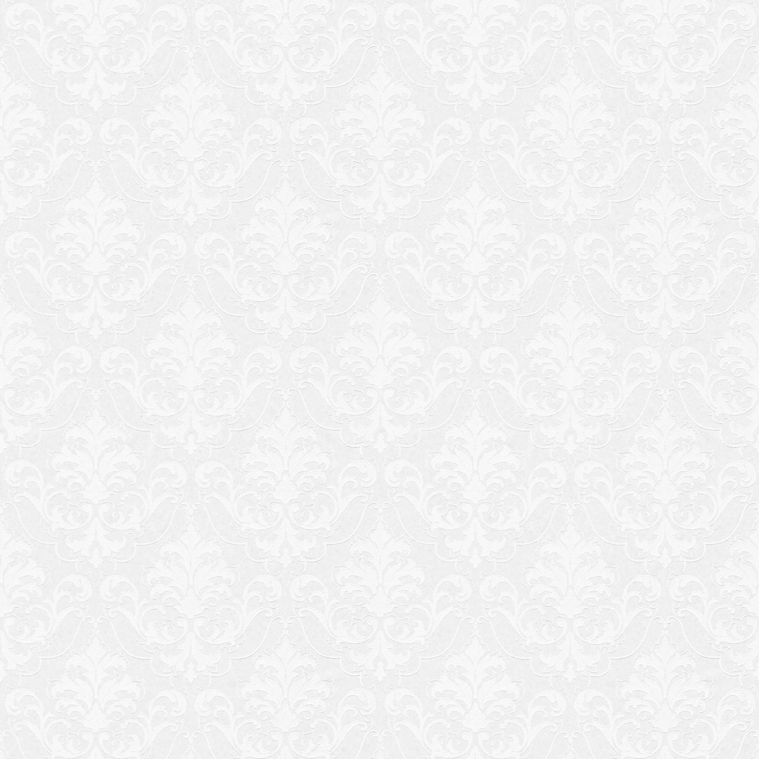 Bricoflor Ornament Vliestapete Weiß Elegante Tapete mit Barock Muster zum ü günstig online kaufen