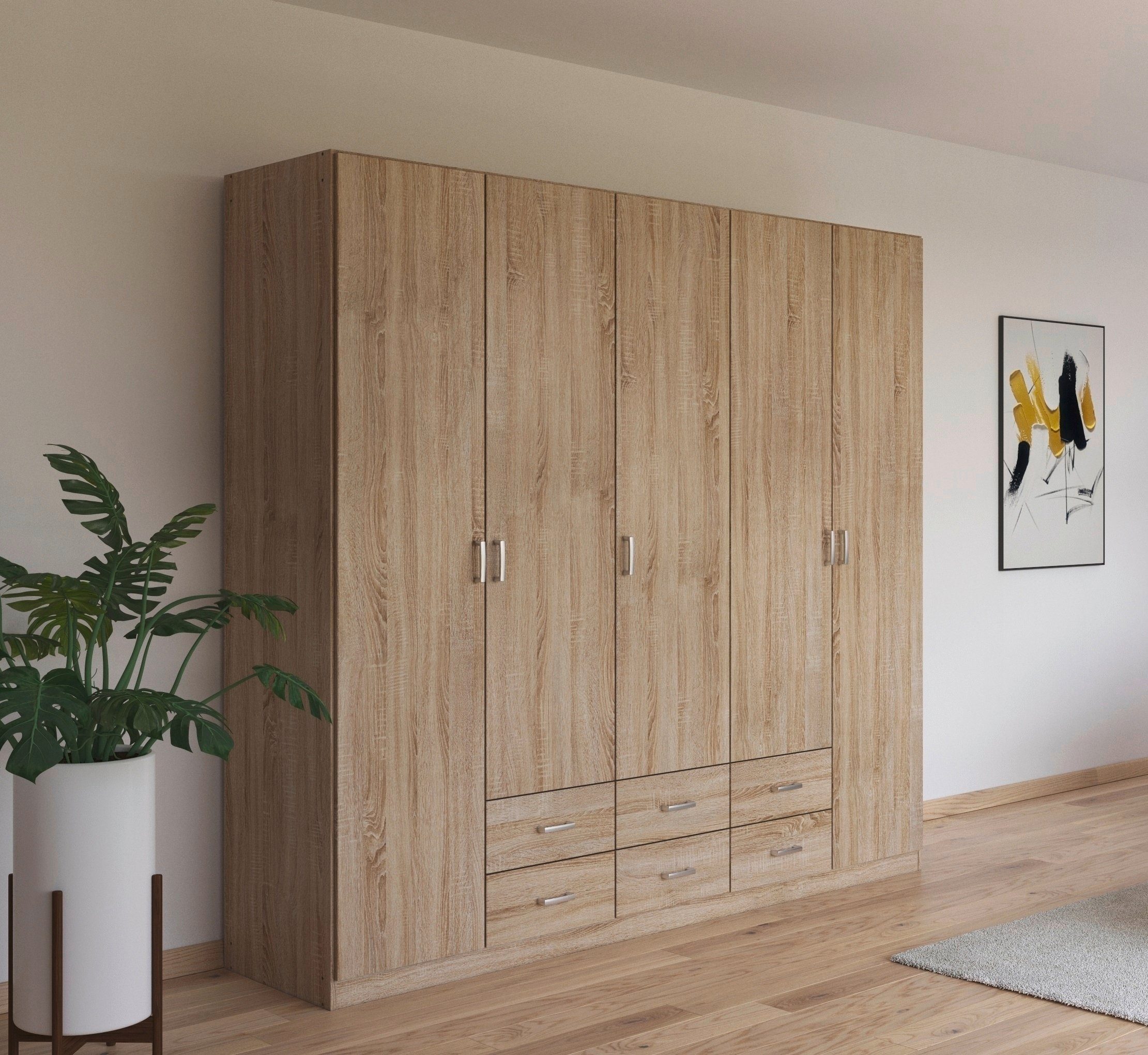 rauch Drehtürenschrank "Kleiderschrank Schrank Garderobe Wäscheschrank GAMM günstig online kaufen