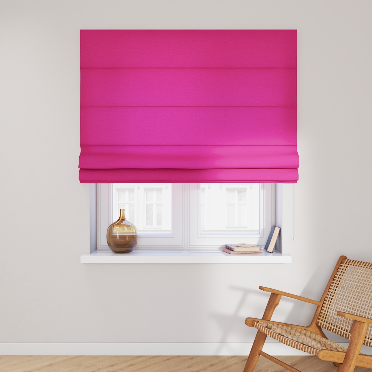 Dekoria Raffrollo Capri, rosa, 110 x 150 cm günstig online kaufen