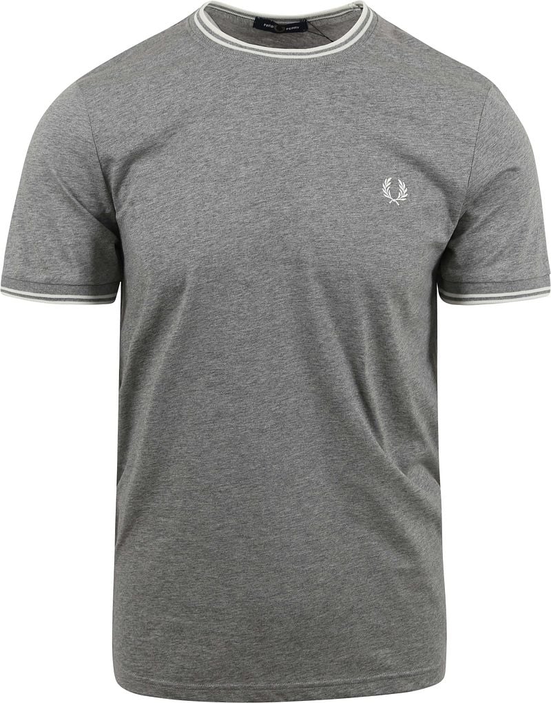 Fred Perry T-shirt M1588 Grau - Größe XXL günstig online kaufen