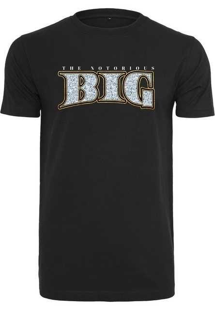 MisterTee Kurzarmshirt Herren Biggie Small Logo Tee (1-tlg) günstig online kaufen