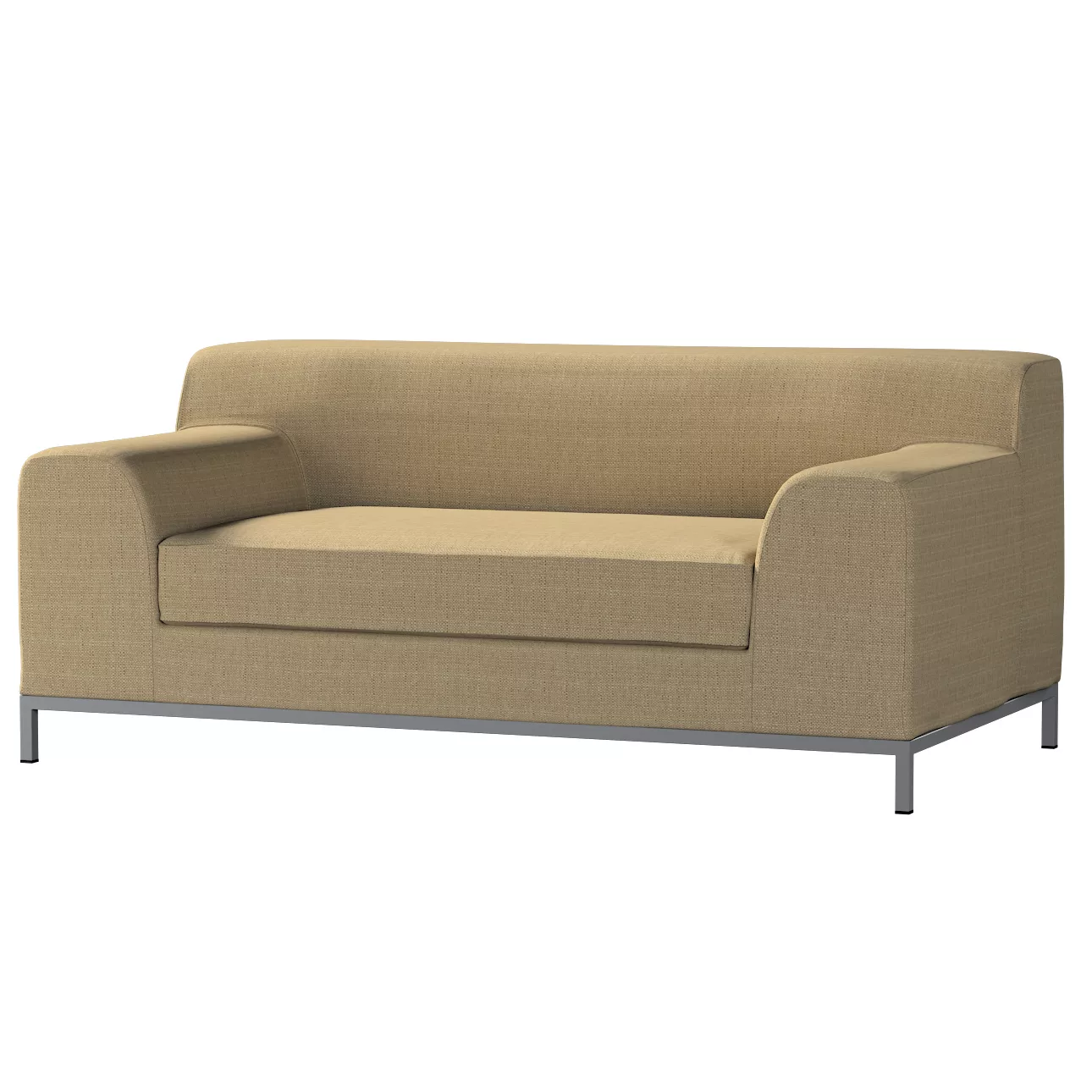 Bezug für Kramfors 2-Sitzer Sofa, dunkelbeige, Sofahusse, Kramfors 2-Sitzer günstig online kaufen