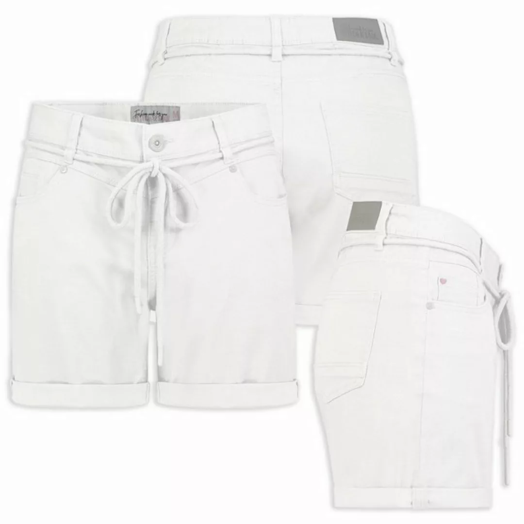 Stitch & Soul Bermudas Damen Short Bermuda kurze Hose Sommer Chino Stoff Ho günstig online kaufen