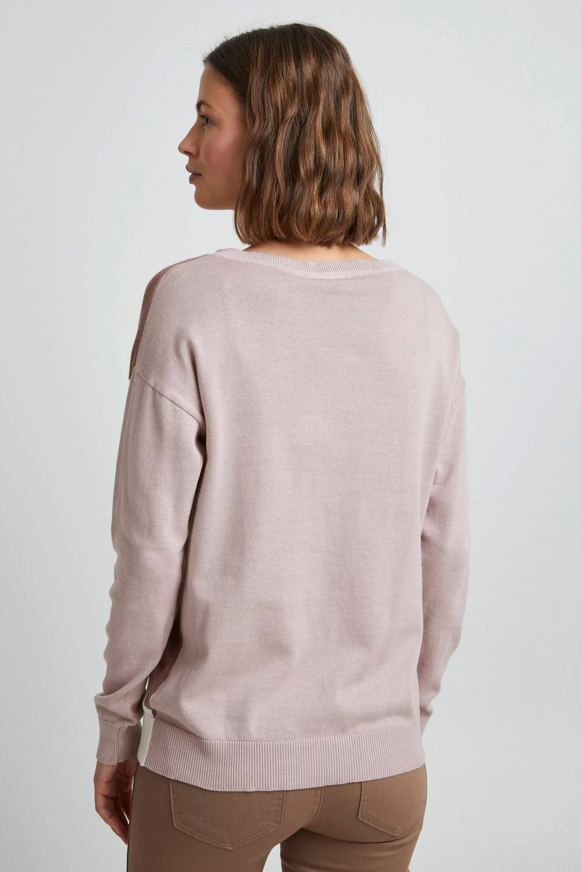 fransa Strickpullover "Fransa FREmblock" günstig online kaufen