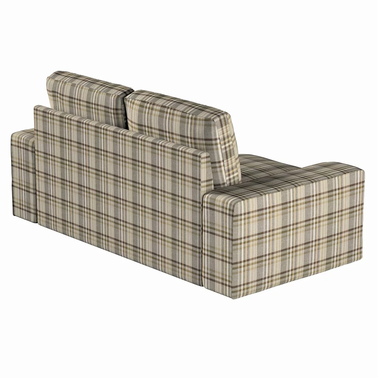 Bezug für Kivik 2-Sitzer Sofa, braun- beige, Bezug für Sofa Kivik 2-Sitzer, günstig online kaufen