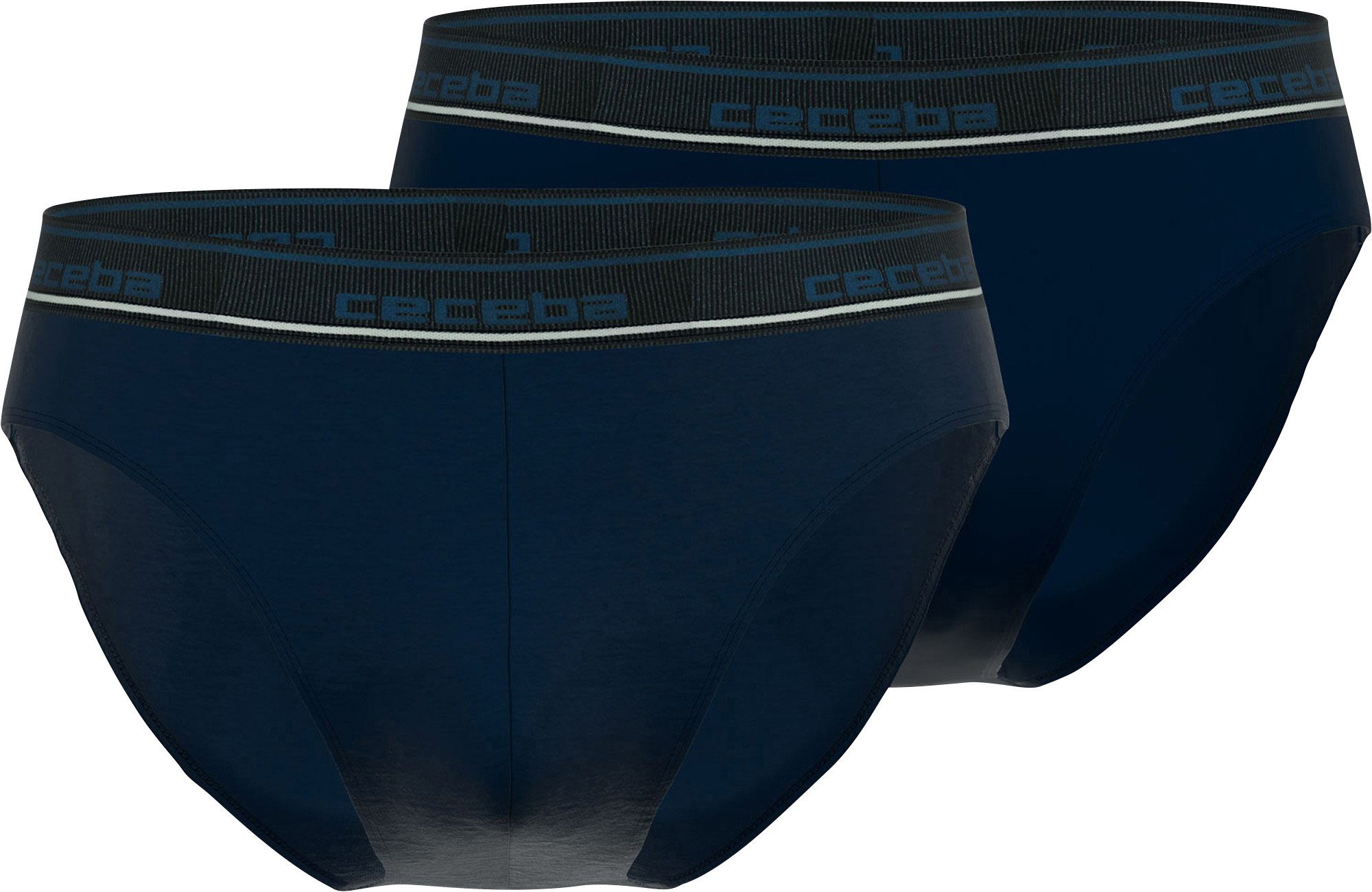 CECEBA Slip Herren-Slip 2er-Pack Single-Jersey Uni günstig online kaufen