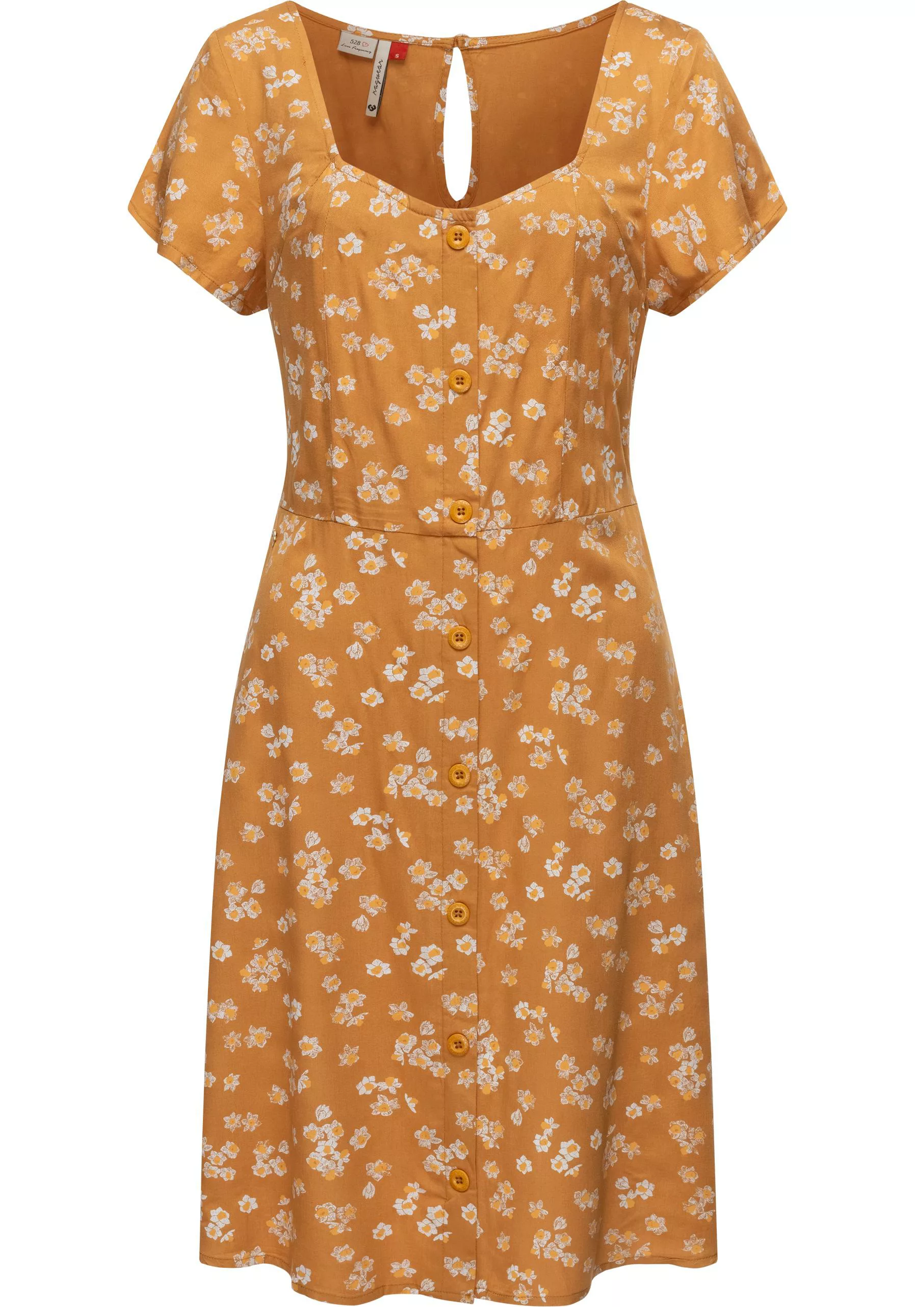 Ragwear Blusenkleid "Anerley", stylisches Sommerkleid mit Allover Print günstig online kaufen