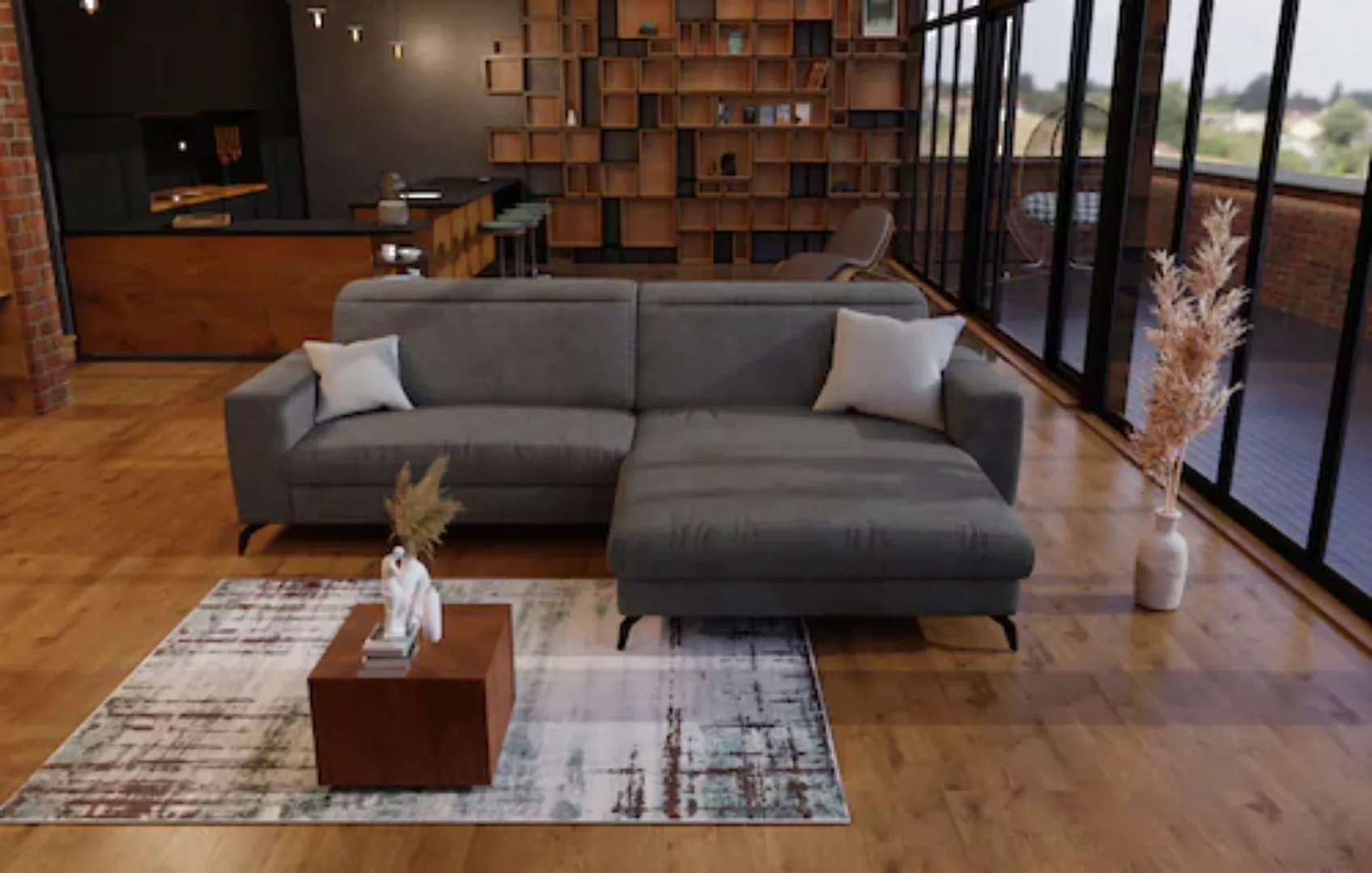 sit&more Ecksofa »Bolero L-Form« günstig online kaufen