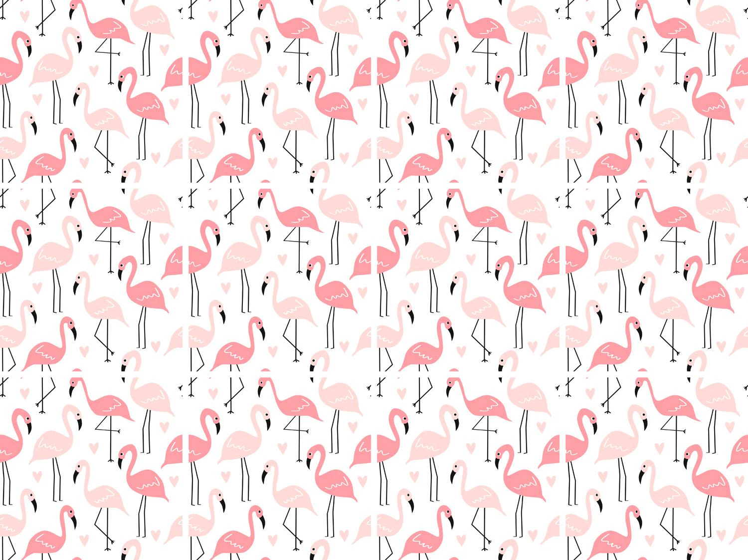 queence Fliesenaufkleber "Flamingos", Stickerfliesen, selbstklebend, Sticke günstig online kaufen